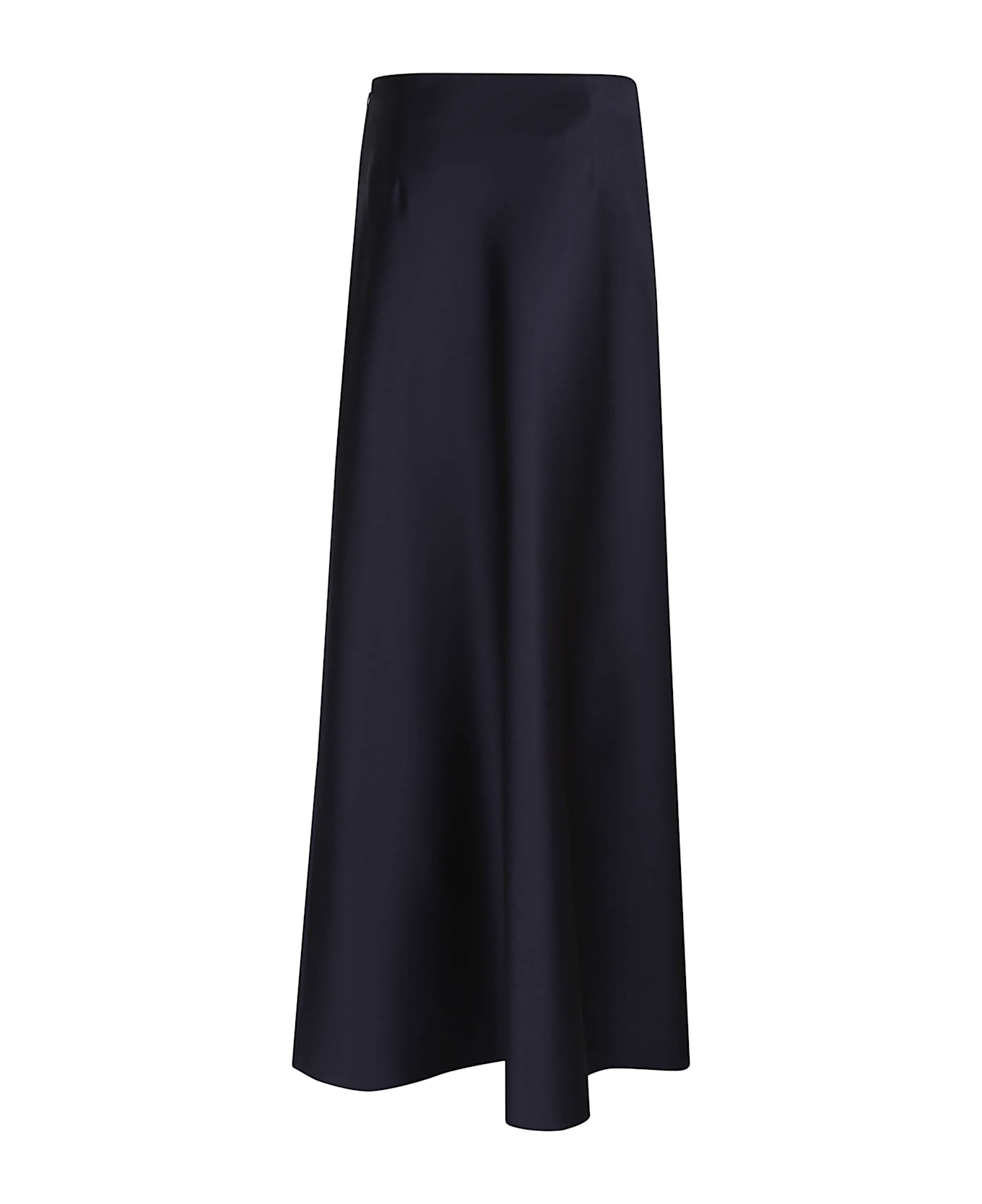 Alberta Ferretti Mikado Long Skirt - Blu