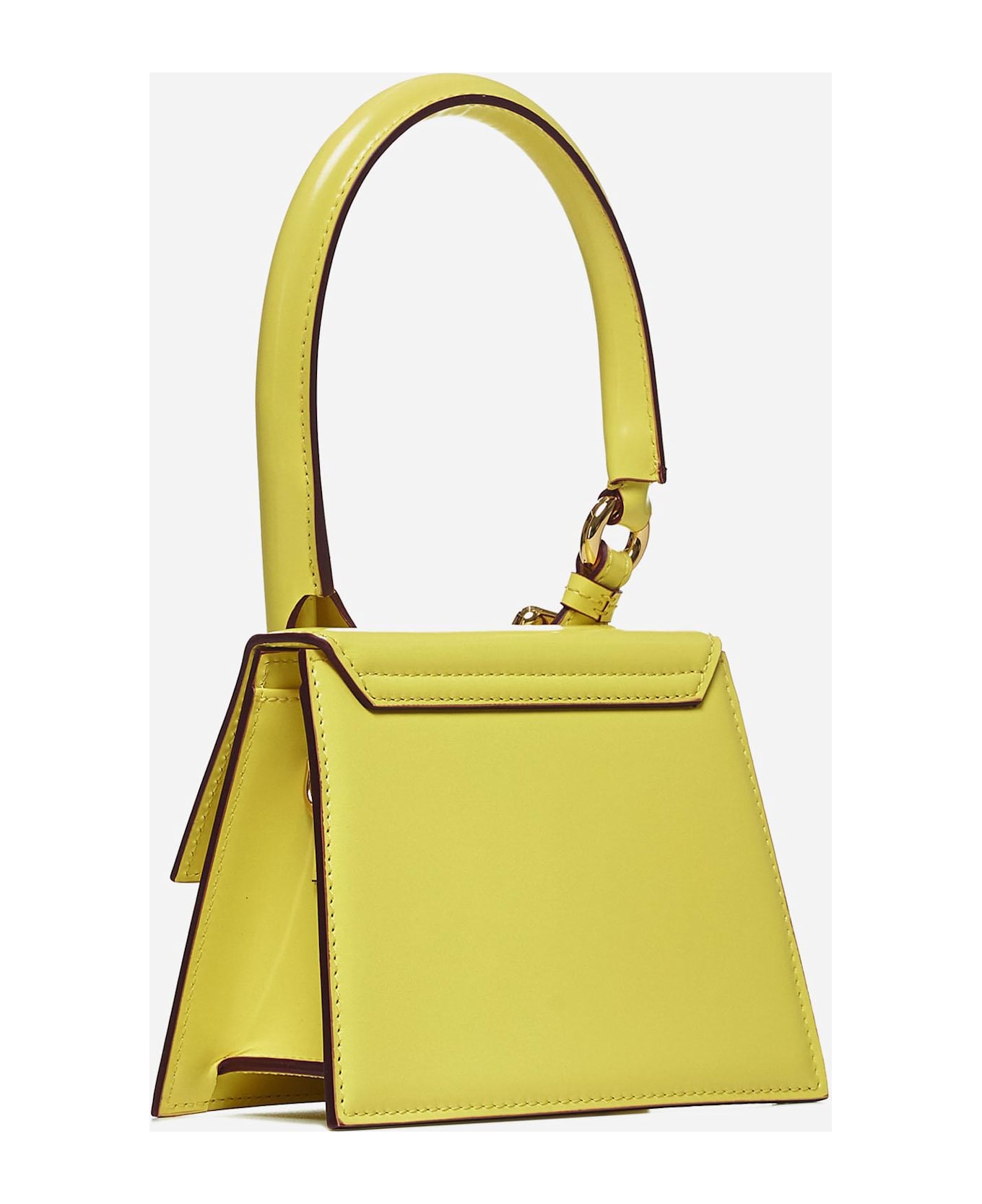 Jacquemus Le Chiquito Moyen Boucle Leather Belt - Yellow