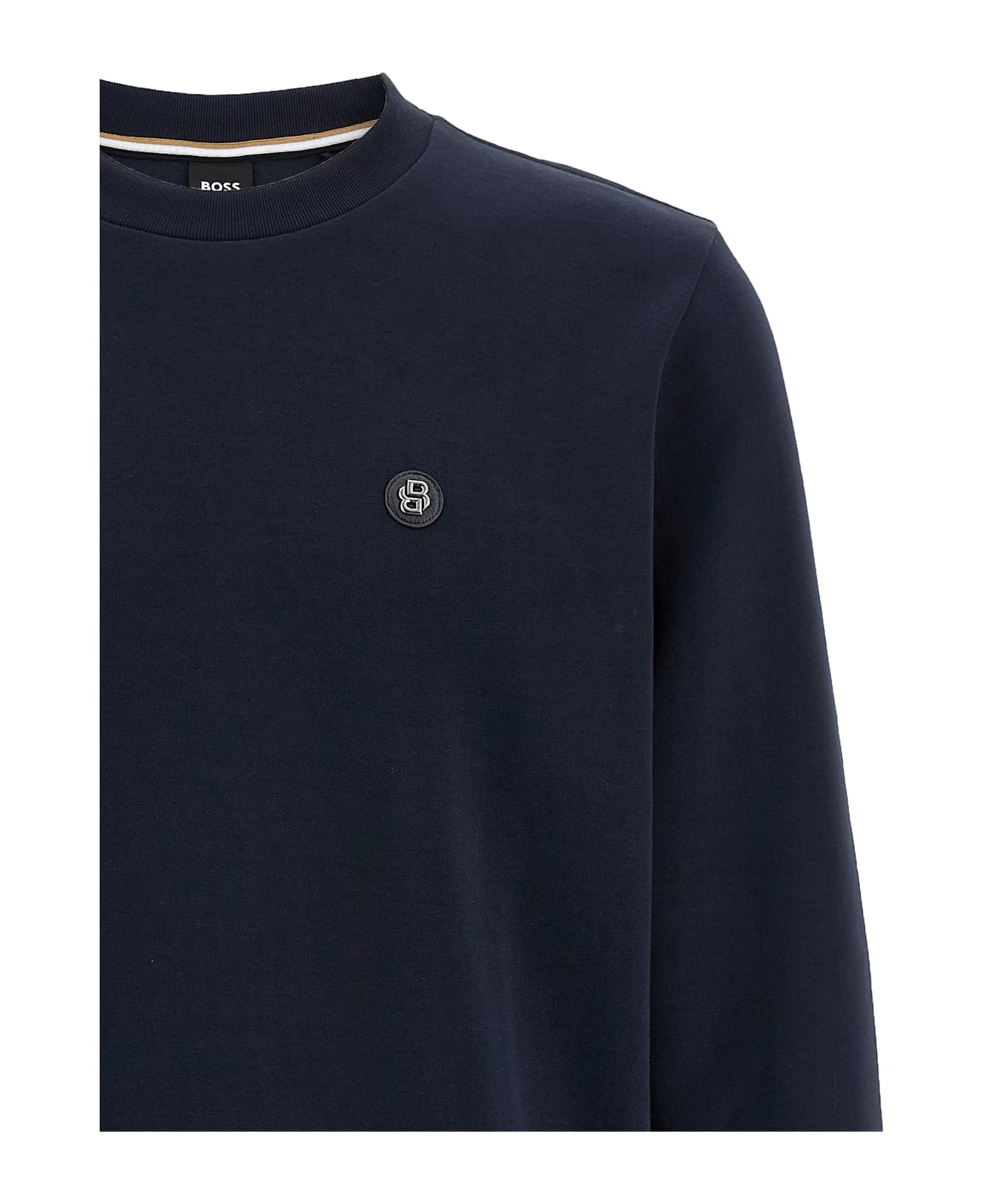 Hugo Boss Logo Sweatshirt - Blue