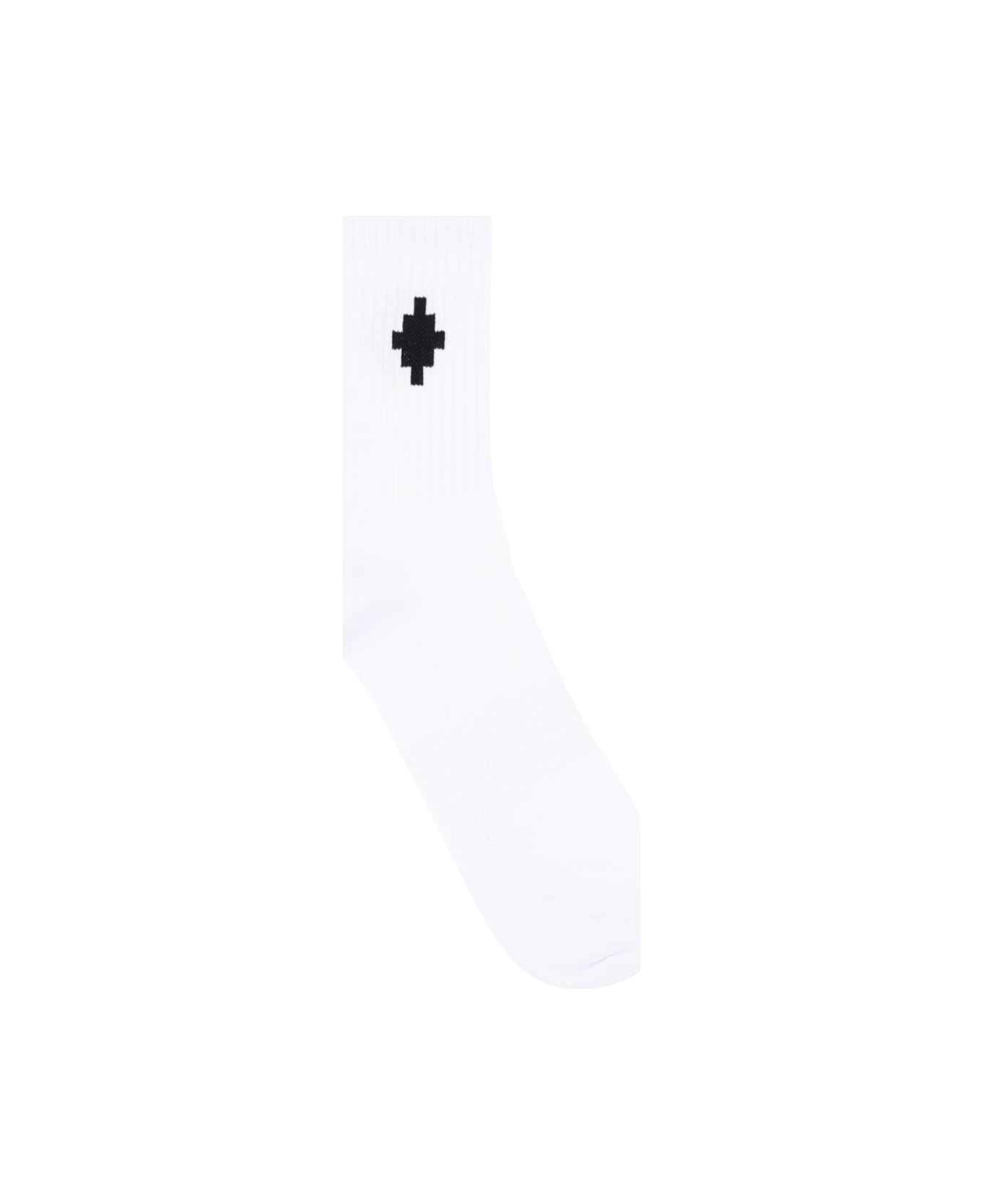 Marcelo Burlon Short Socks - WHITE