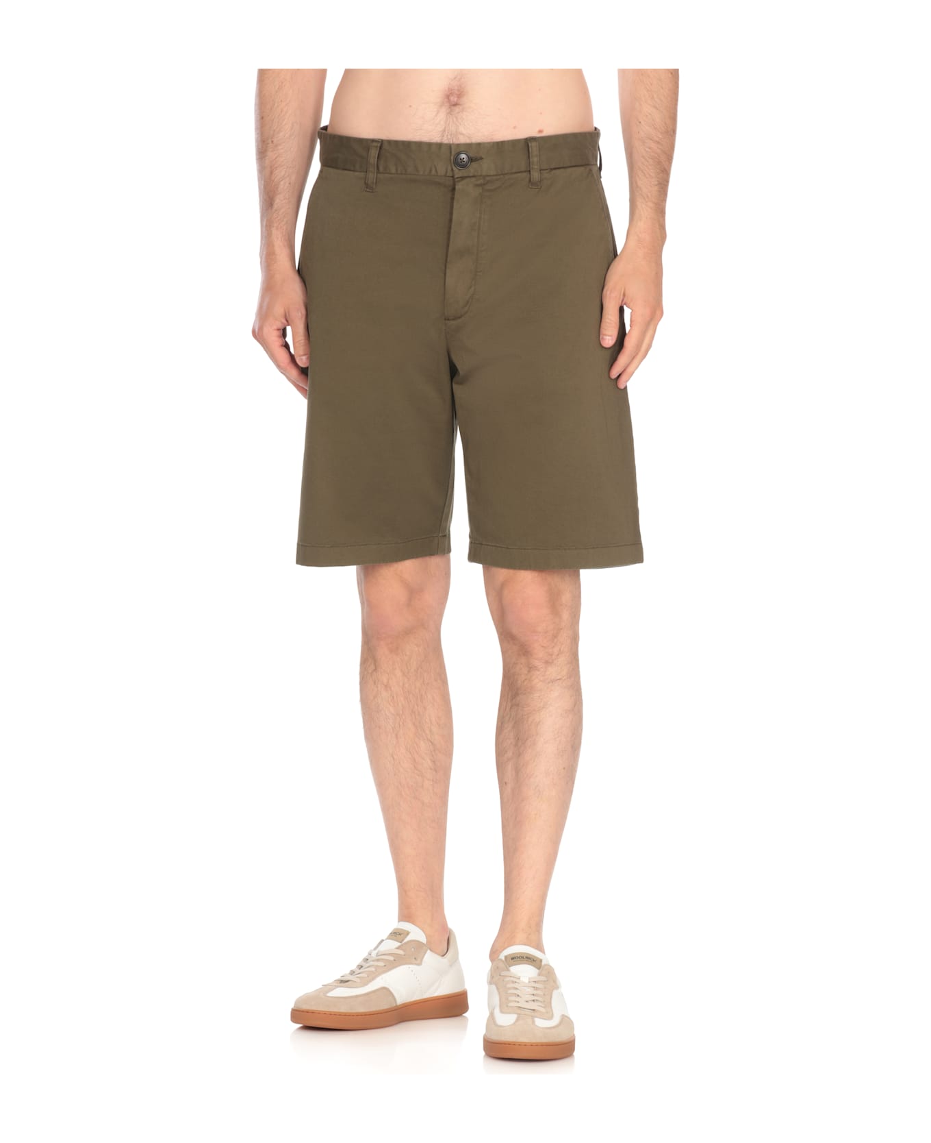 Woolrich Classic Chino Shorts - Green