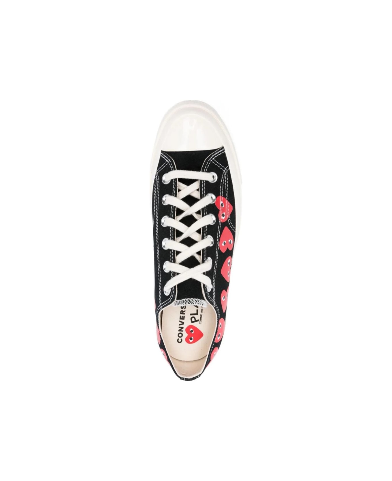 Comme des Garçons Play Sneaker "chuck 70 Multi Hearts" - BLACK