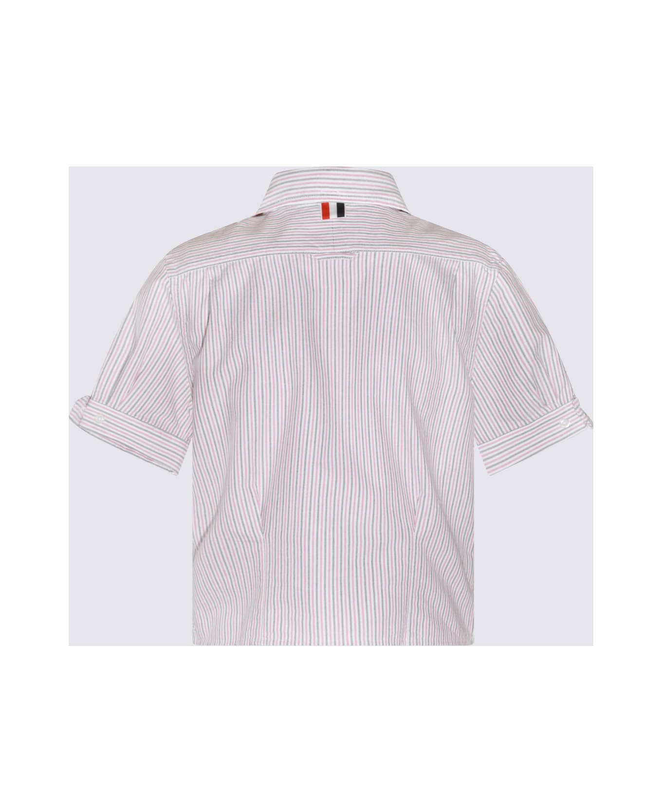 Thom Browne Multicolour Cotton Shirt - Red