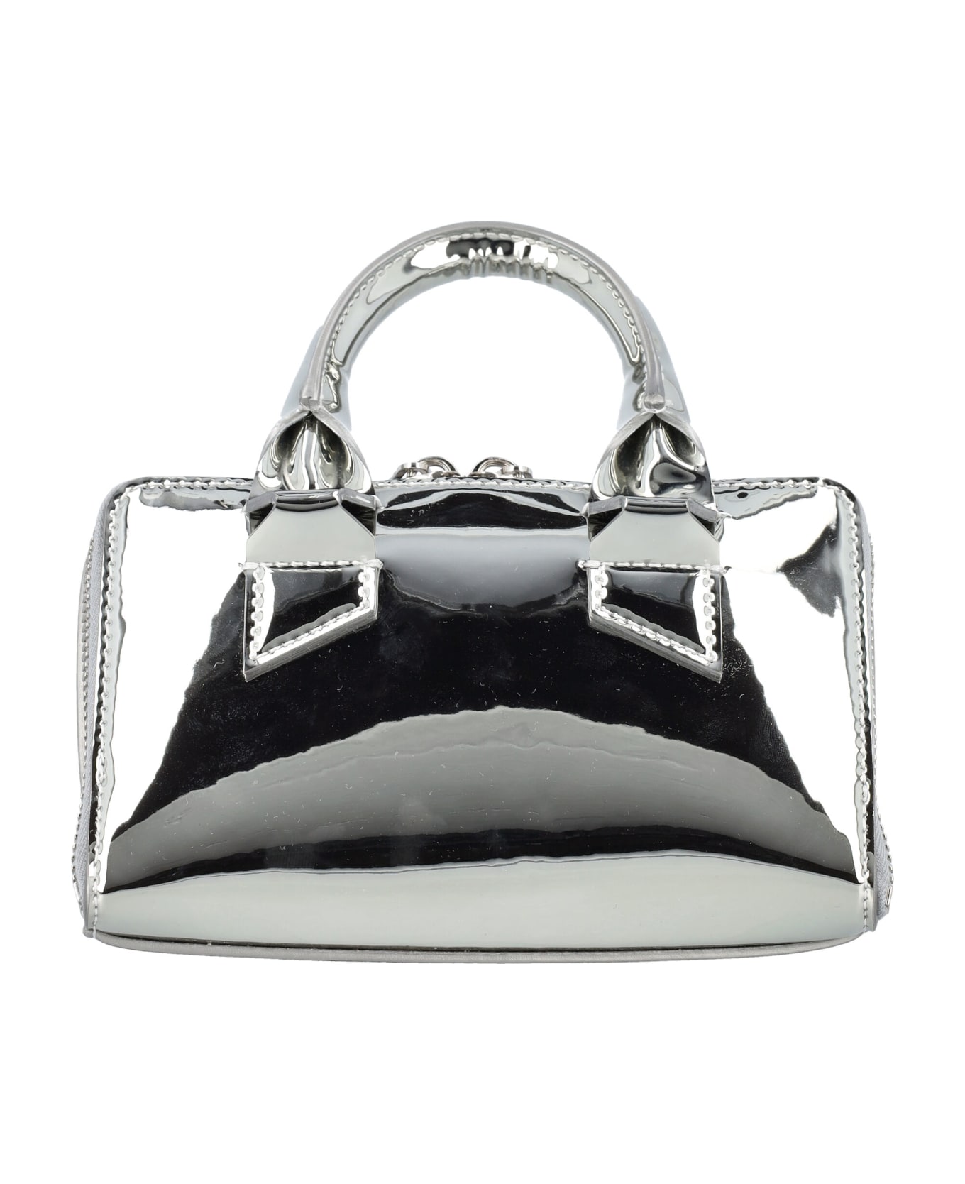 The Attico Friday Mini Handbag - SILVER