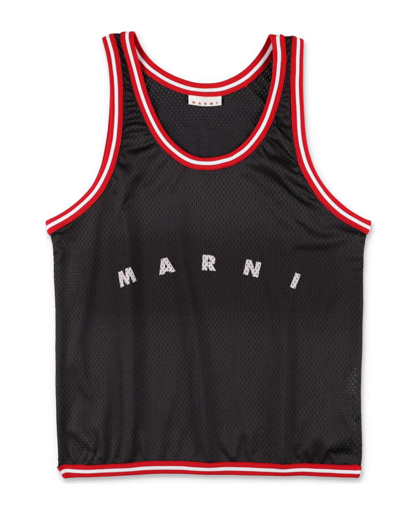 Marni Basket Shopping Bag - BLACK トートバッグ
