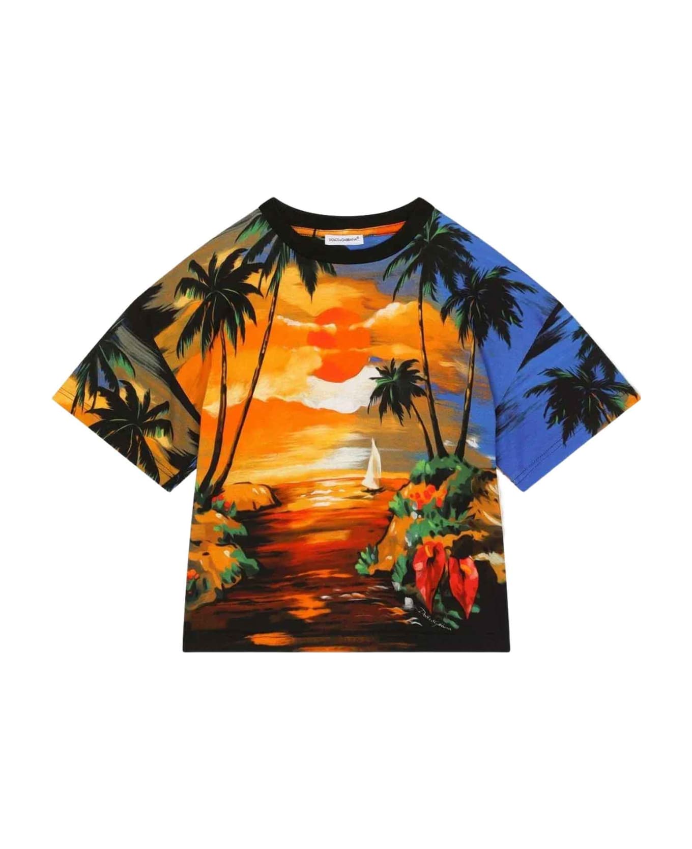 Dolce & Gabbana Multicolor T-shirt Boy - Multicolor