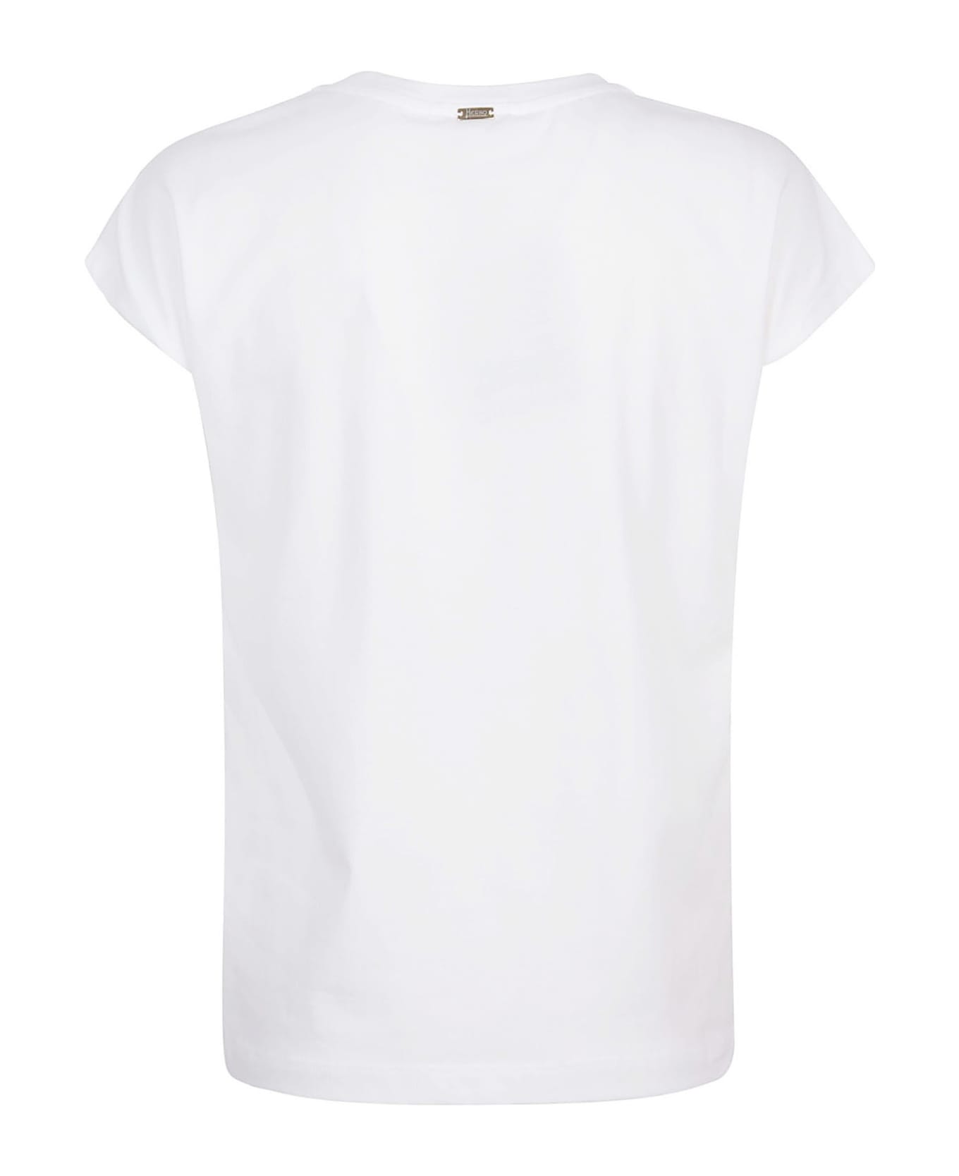 Herno T-shirts And Polos - Bianco/marrone