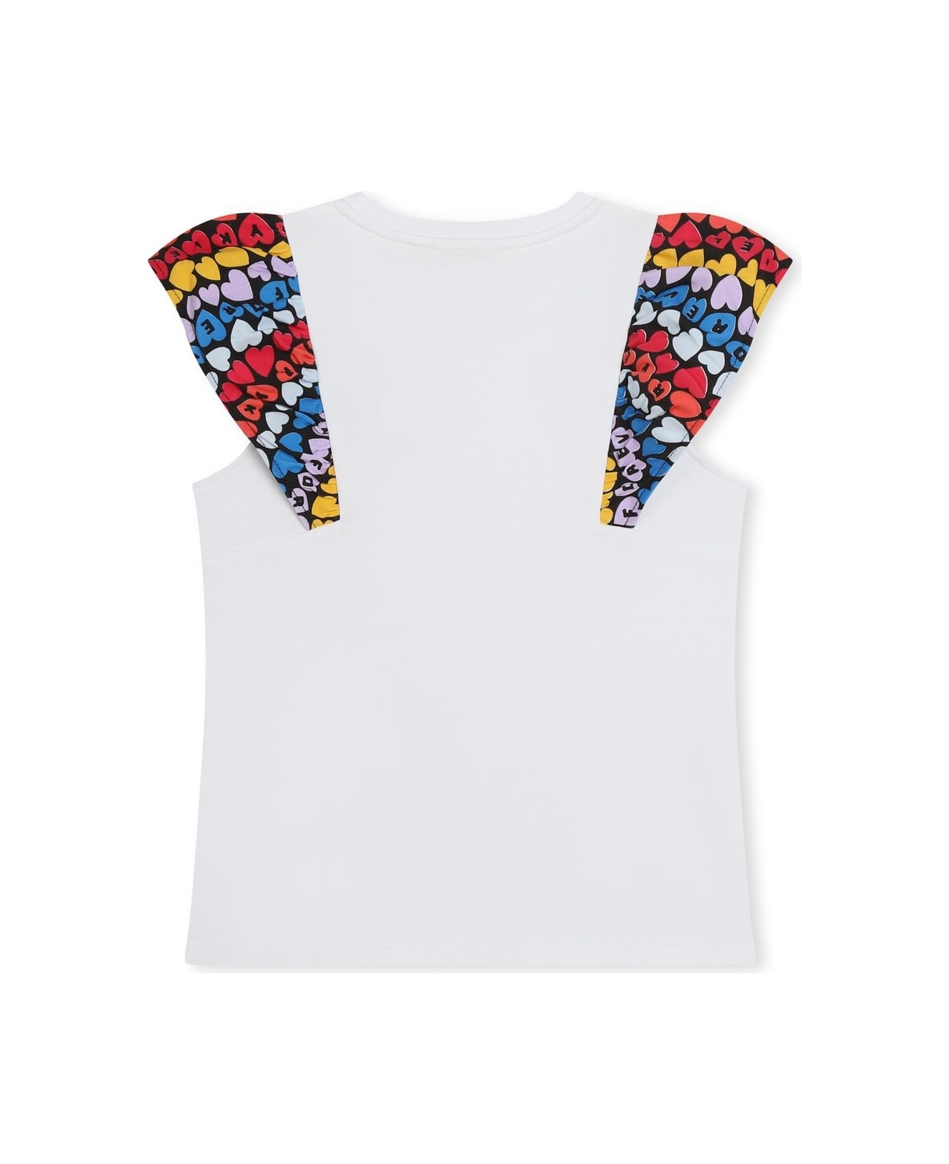 Sonia Rykiel T-shirt With Color-block Design - White