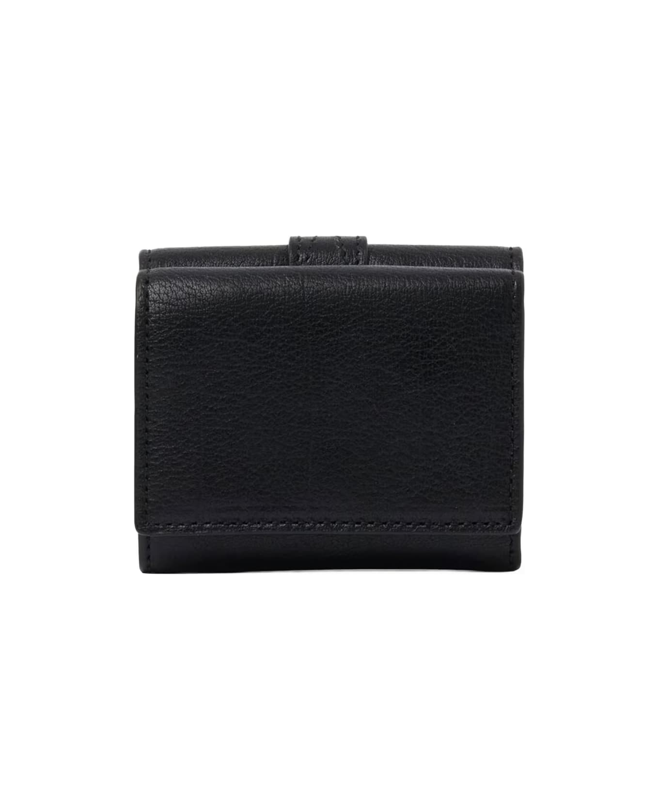 Chloé Paddington Leather Wallet - Black