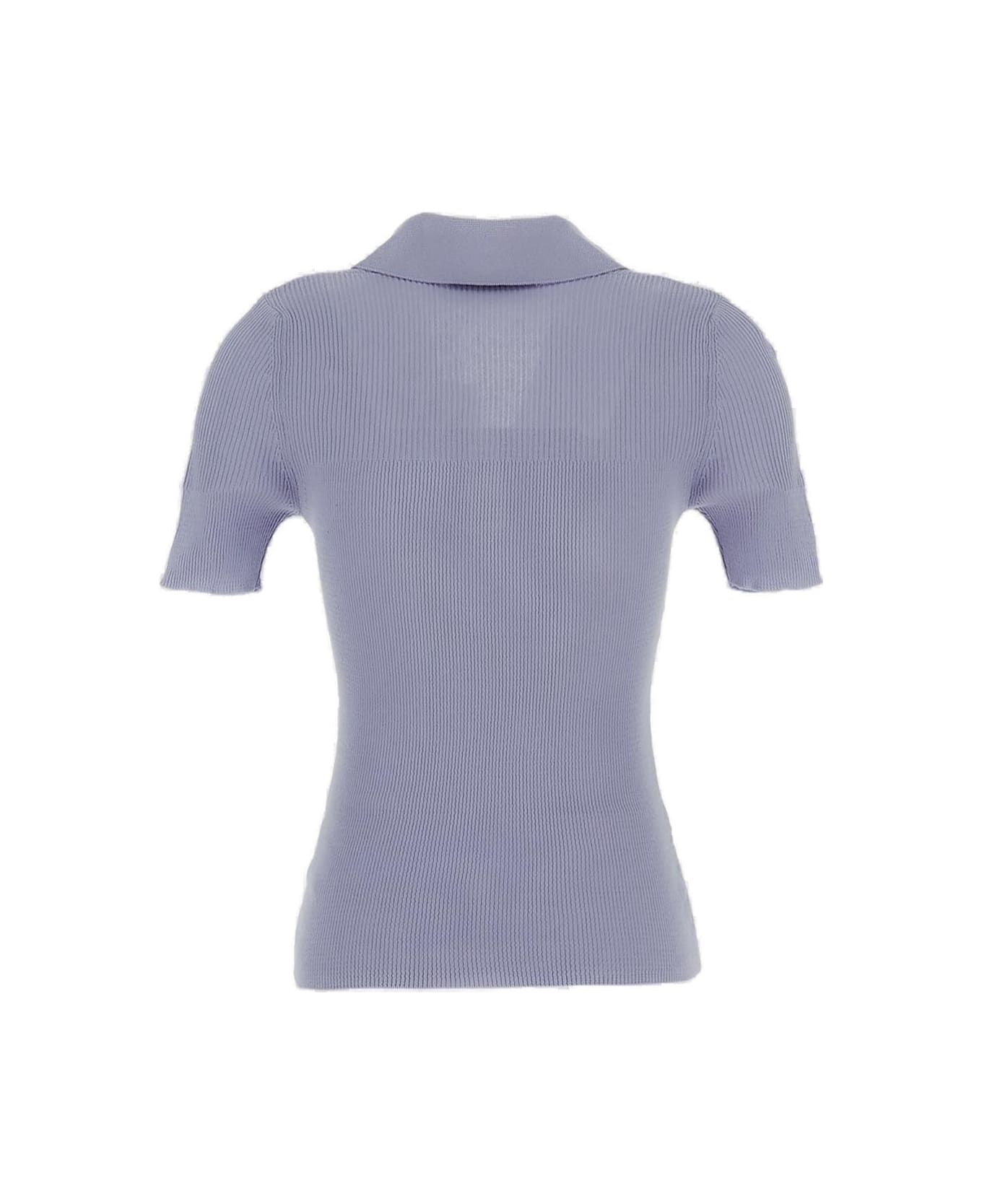 Vivienne Westwood Marina Knitted Polo Shirt - LILAC