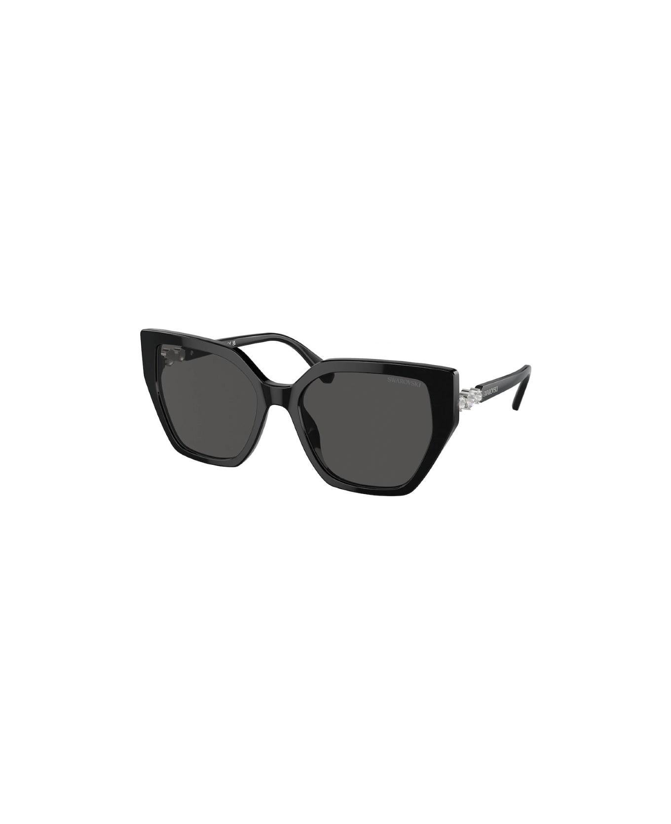 Swarovski SK6016 100187 Sunglasses - Black