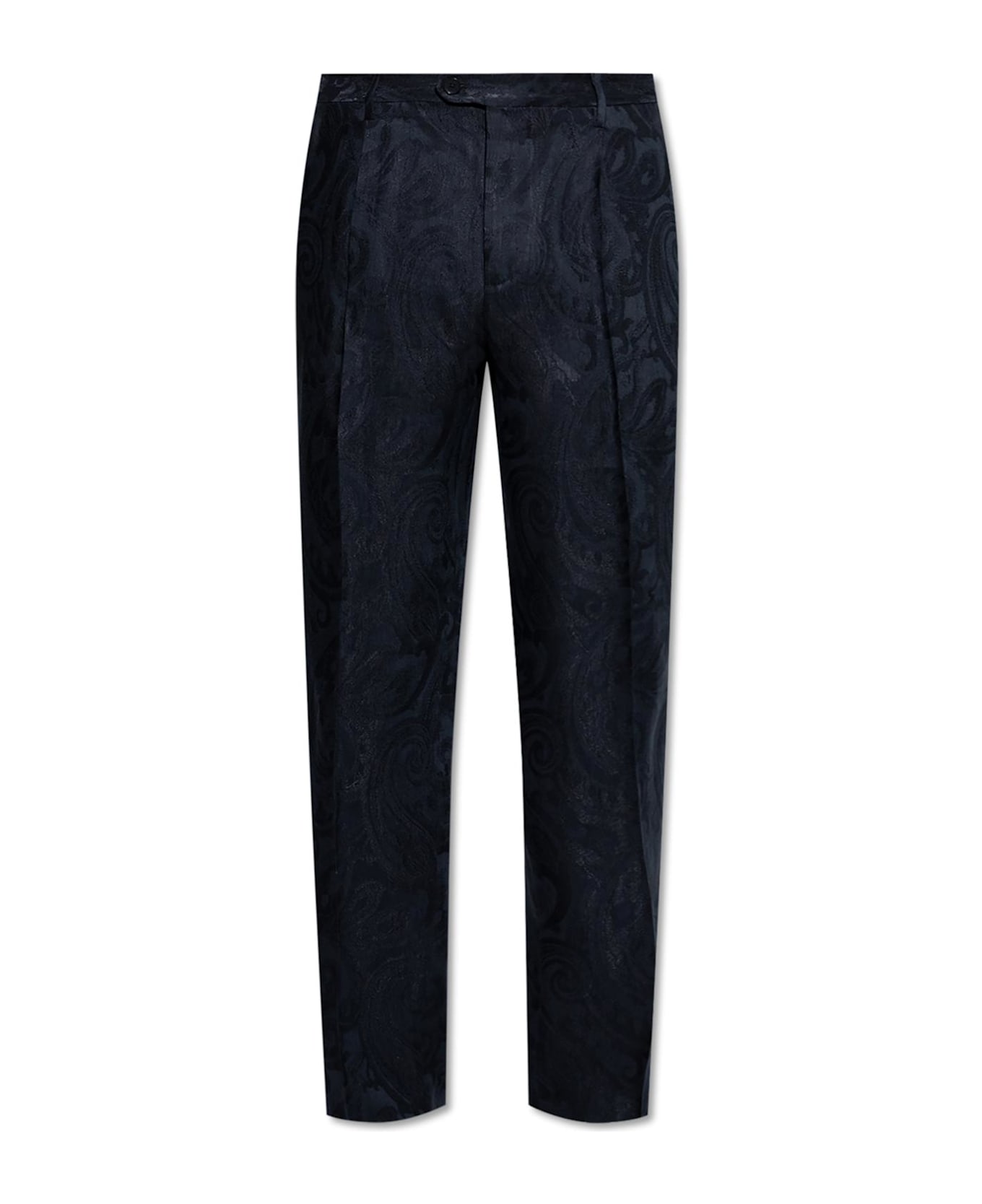 Etro Patterned Pants - Blue