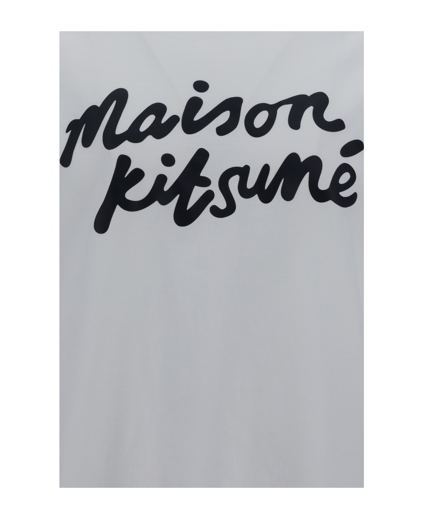 Maison Kitsuné T-shirt - White/black シャツ