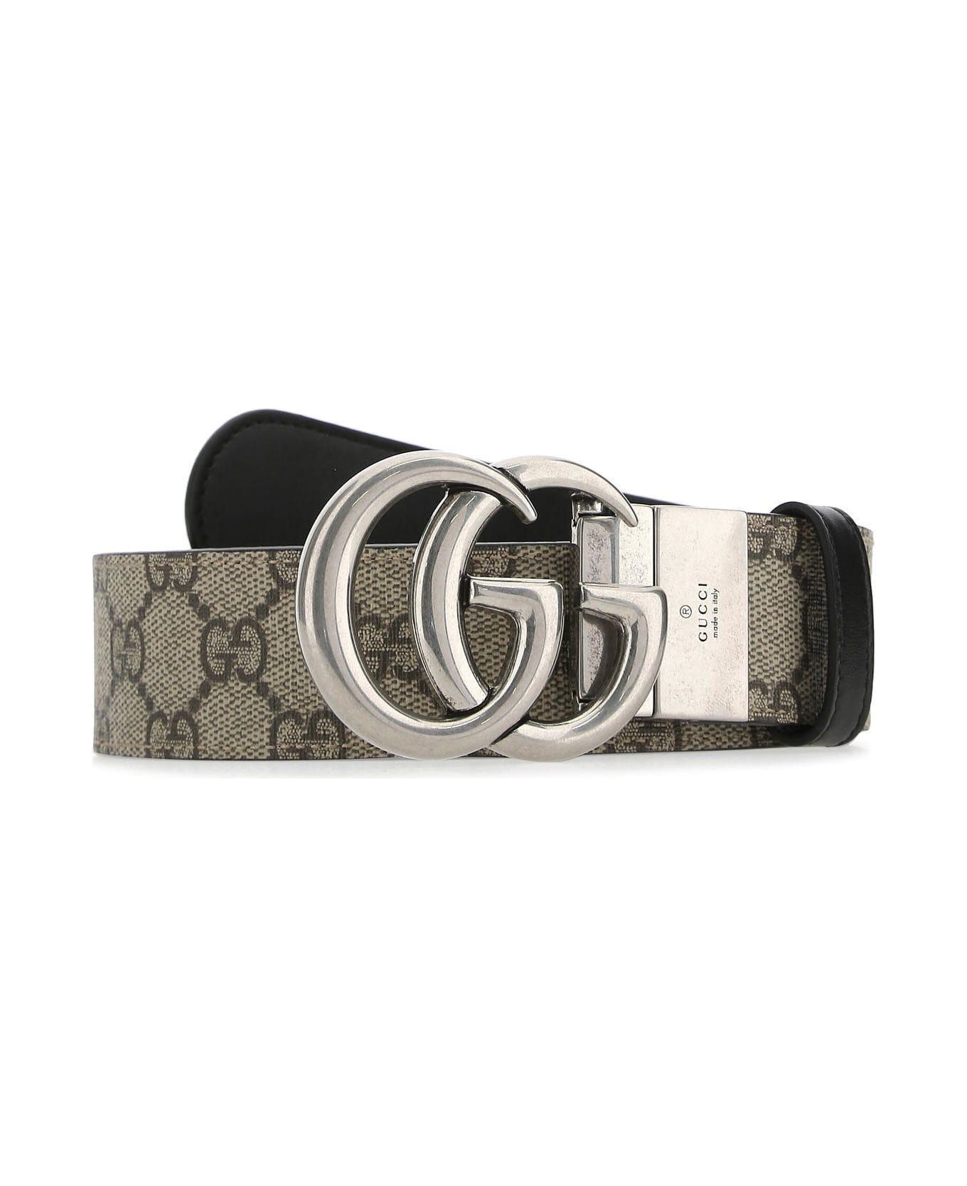 Gucci Gg Supreme Fabric Belt