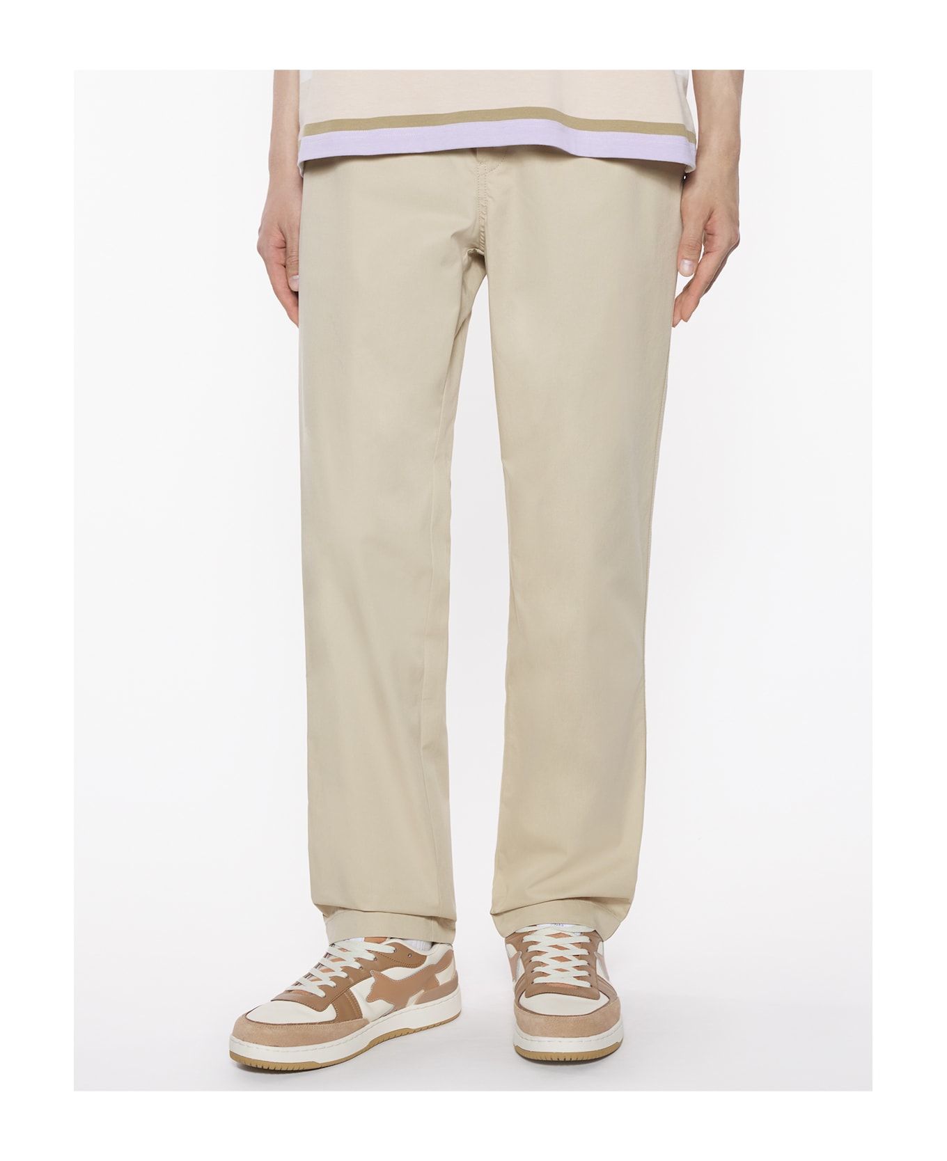 Maison Kitsuné Casual Pants - Dune
