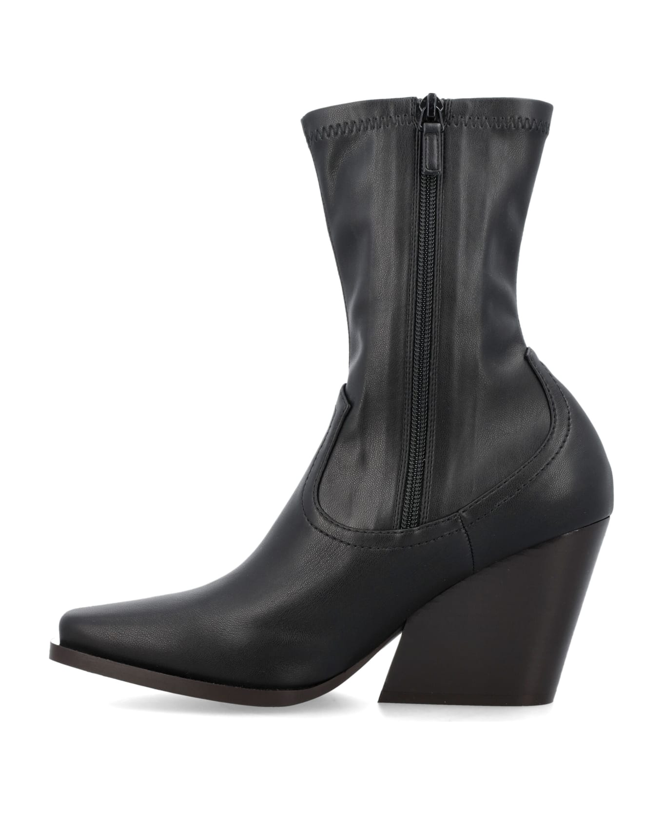 Stella McCartney Cowboy Ankle Boots - Nero