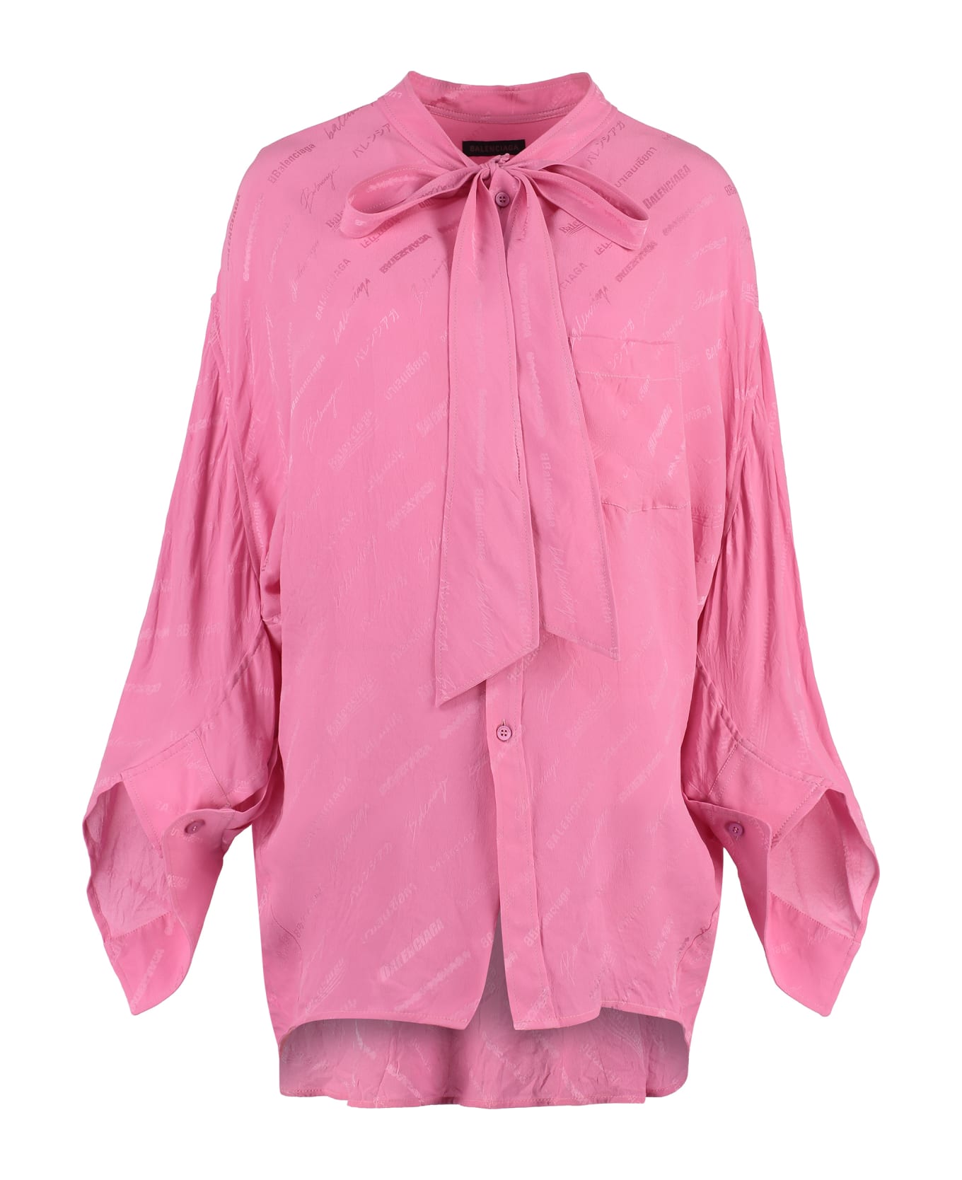 Balenciaga Silk Shirt - Pink