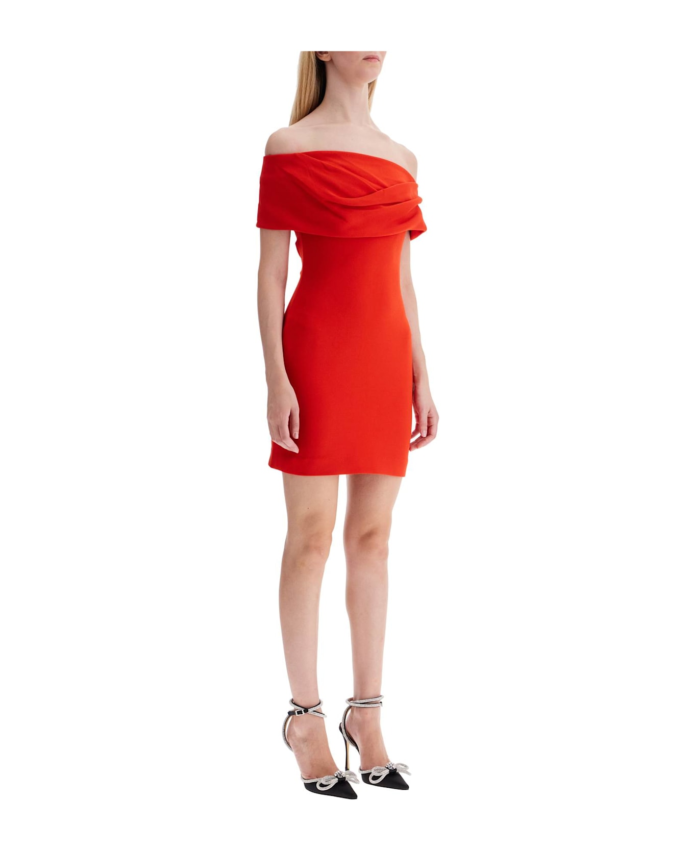 Solace London Neve Mini Dress - RED (Red)