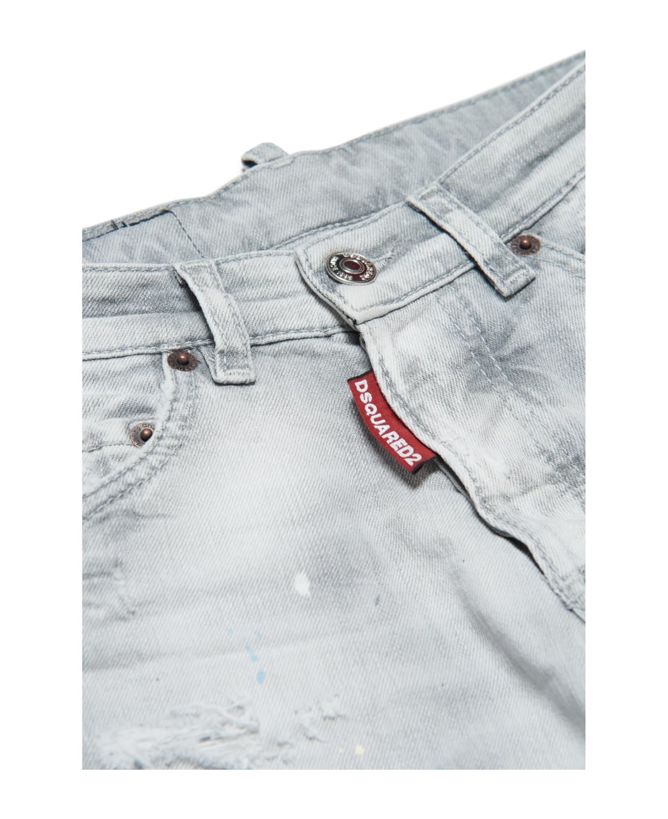 Dsquared2 Jeans With Logo - Gray