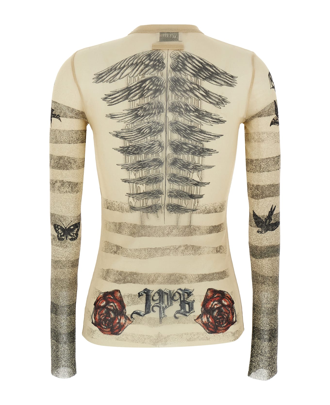 Jean Paul Gaultier Tulle Top - Multicolor