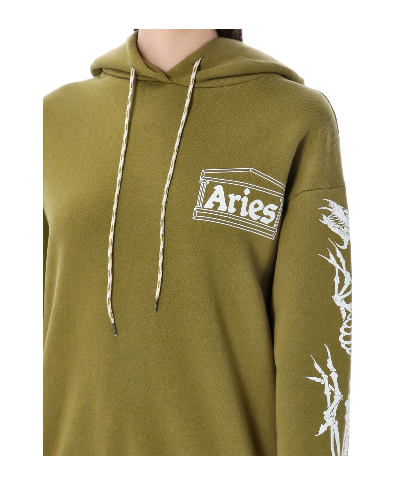 Aries Dragon Skeletor Hoodie | italist