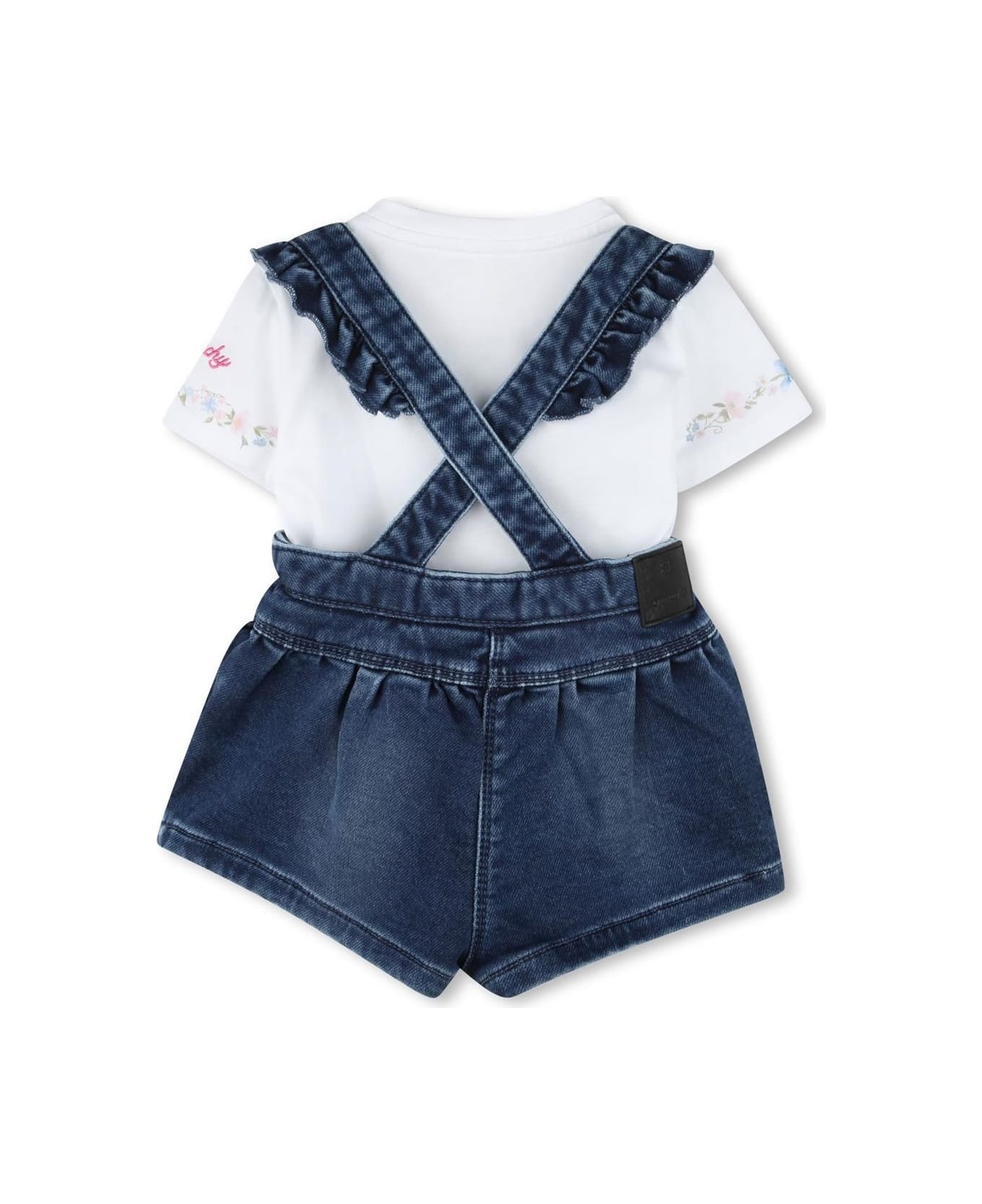 Givenchy Abito Con Logo - Blue