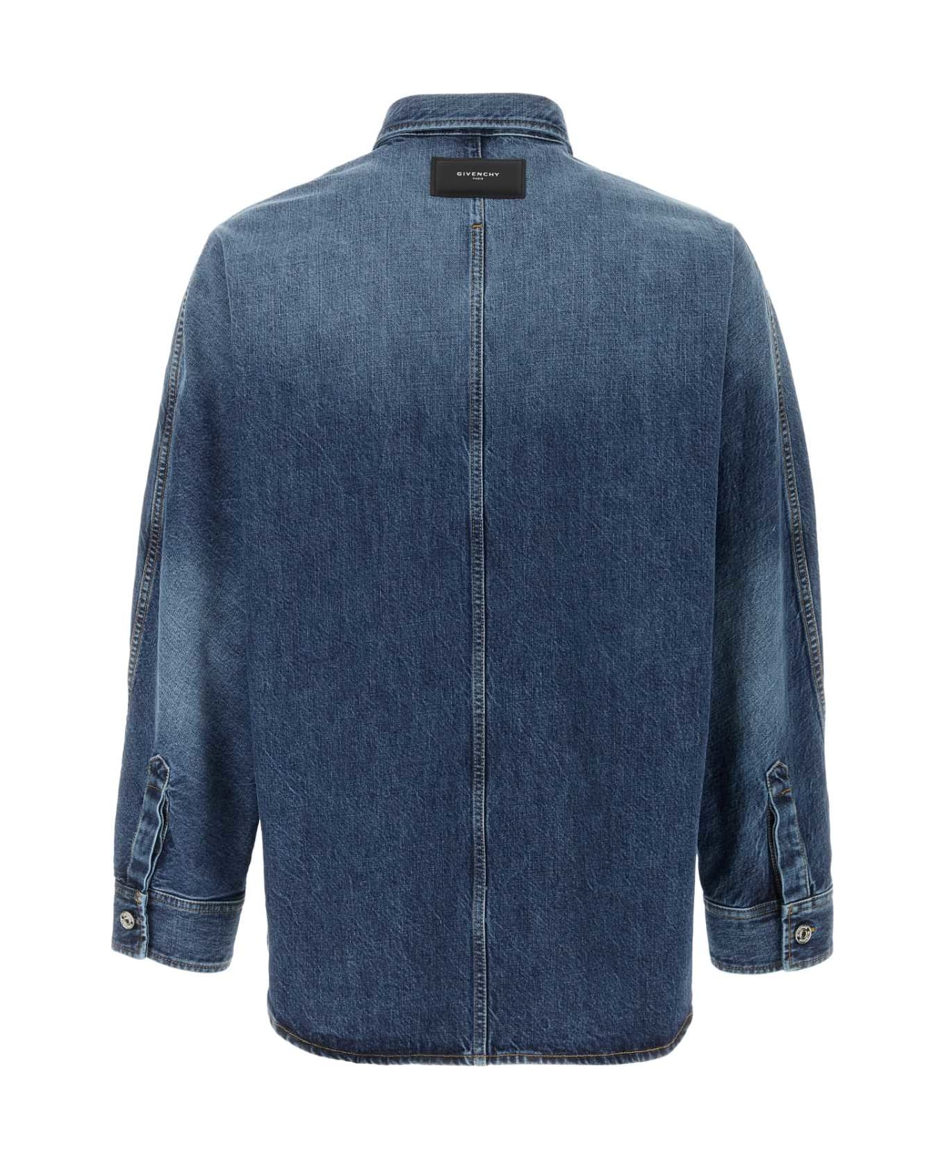 Givenchy Denim Shirt - DARKBLUE