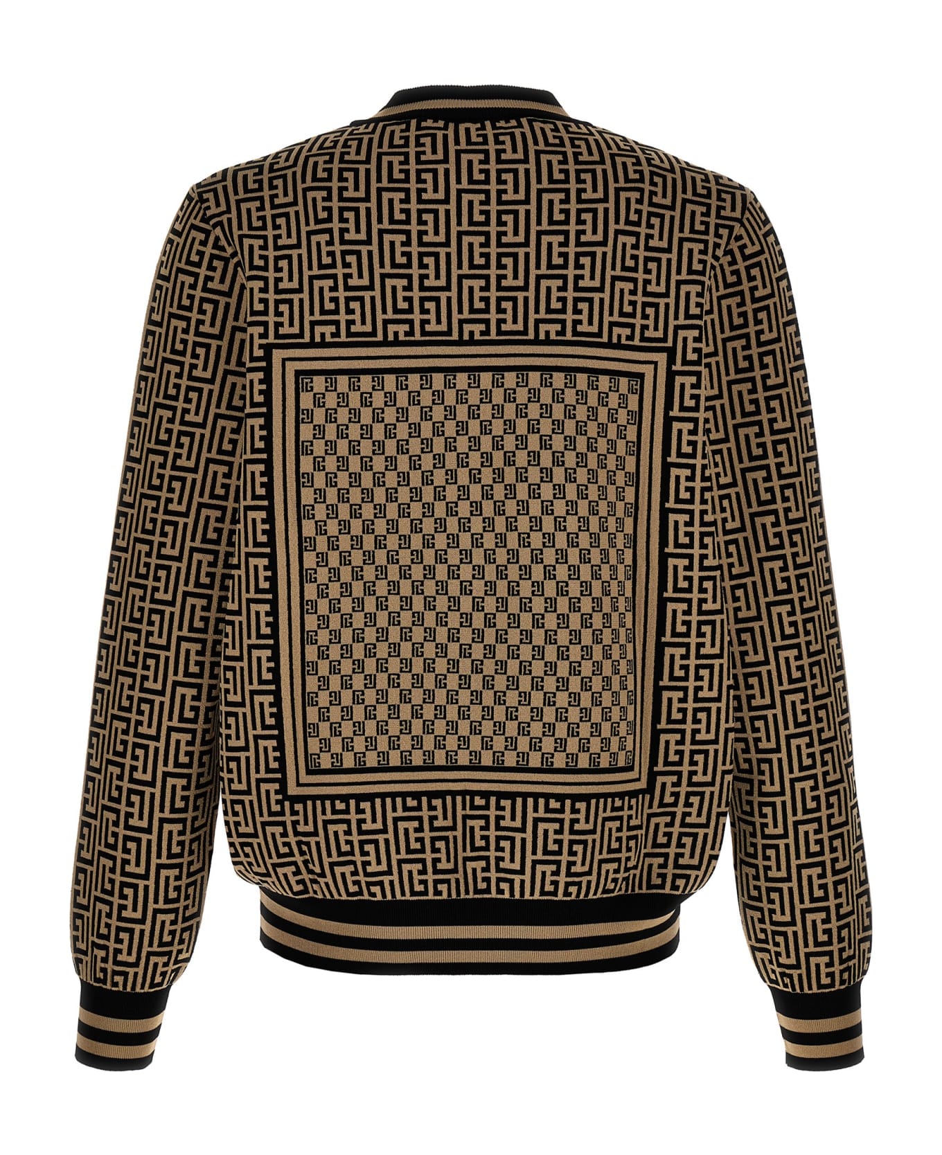 Balmain 'mini Monogram' Sweater - Multicolor