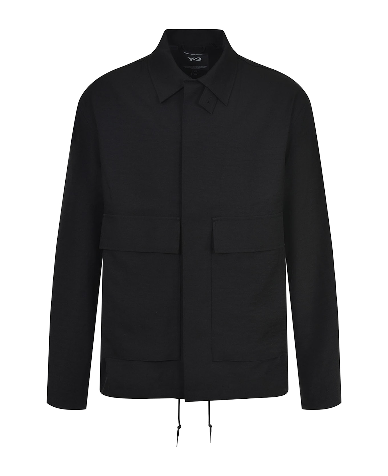 Y-3 M Sp Un Coach Recycled Polyester Jacket - Black