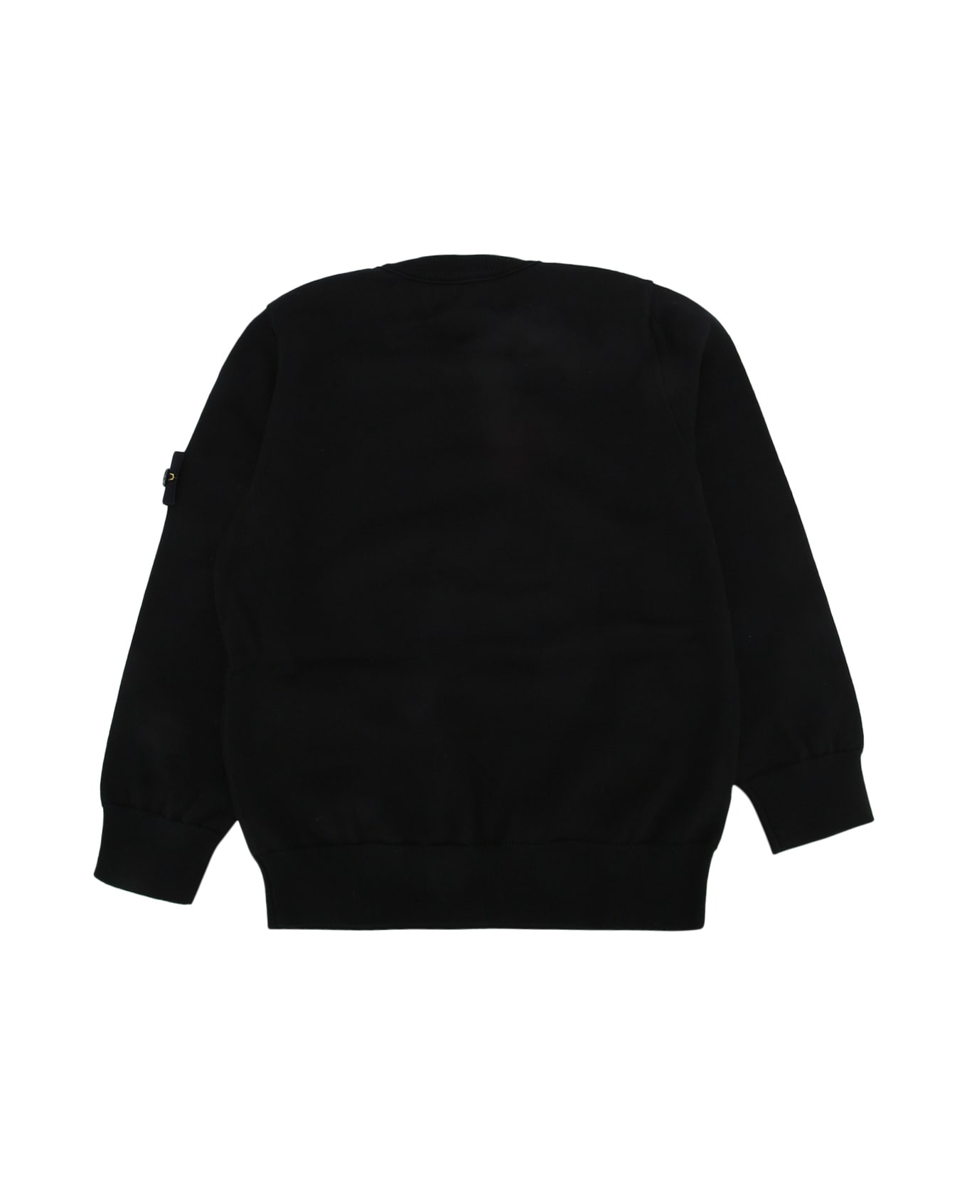 Stone Island Junior Crew Neck - BLACK