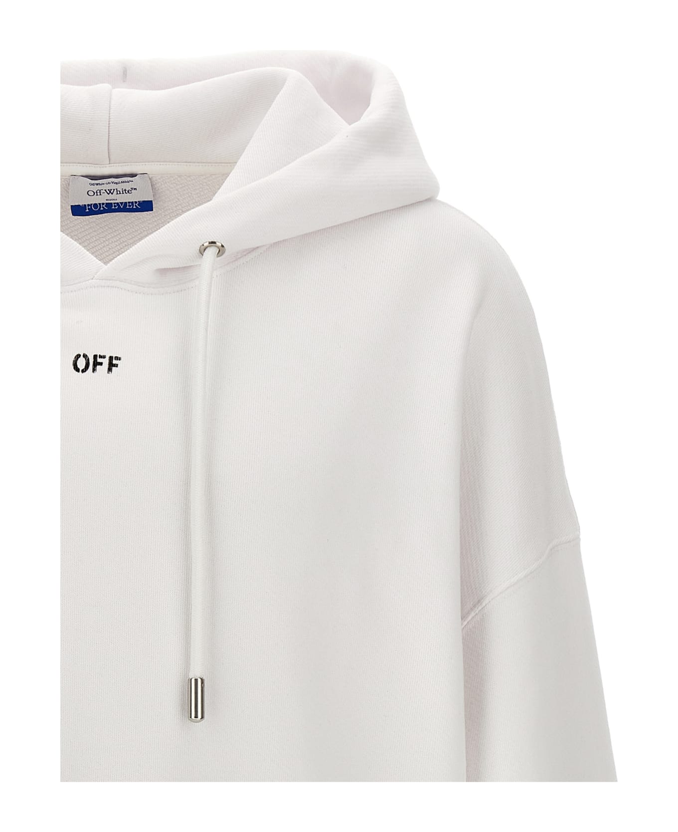 Off-White Off Stamp' Hoodie - White フリース