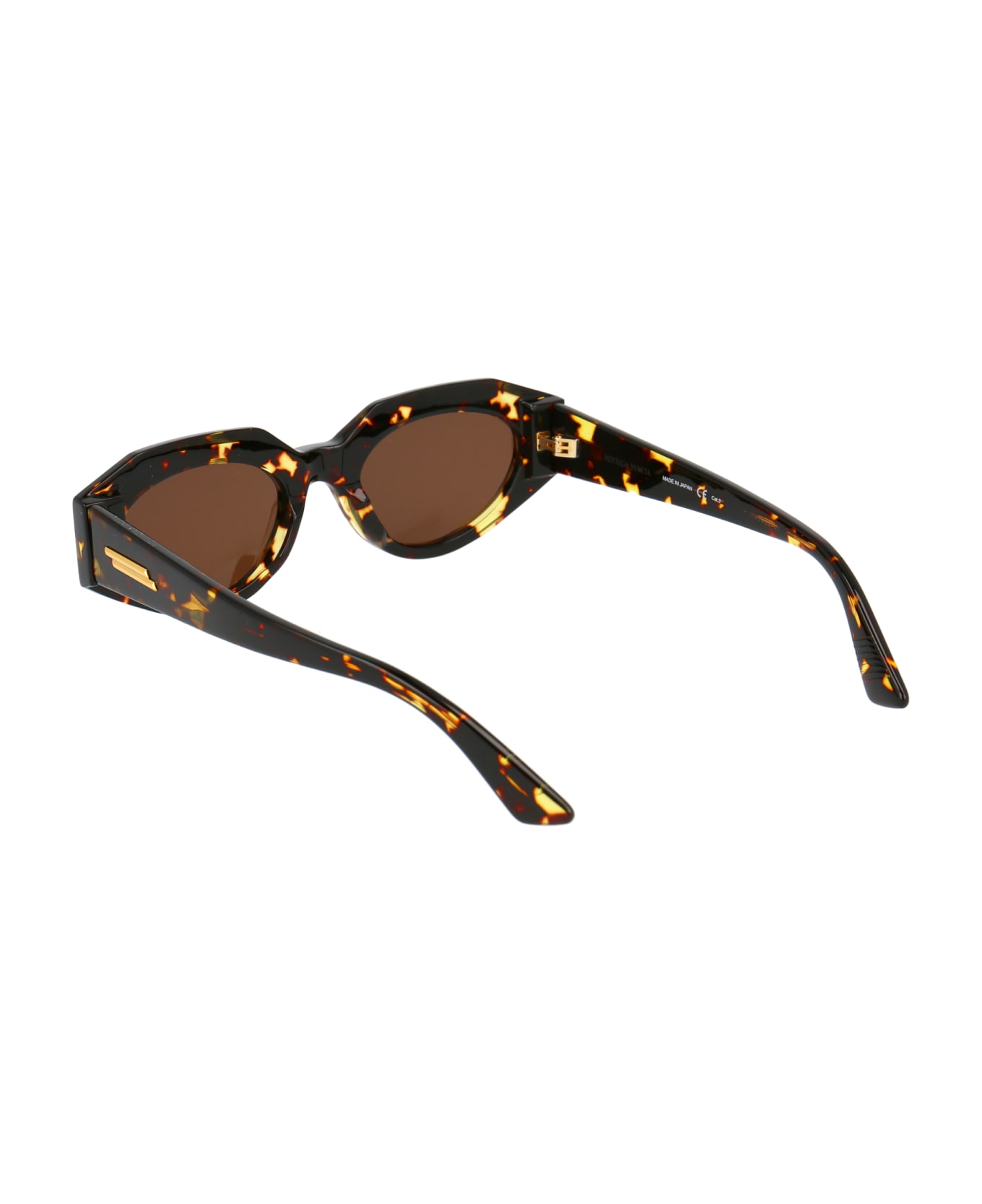 Bottega Veneta Eyewear Bv1031s Sunglasses - 002 HAVANA HAVANA BROWN