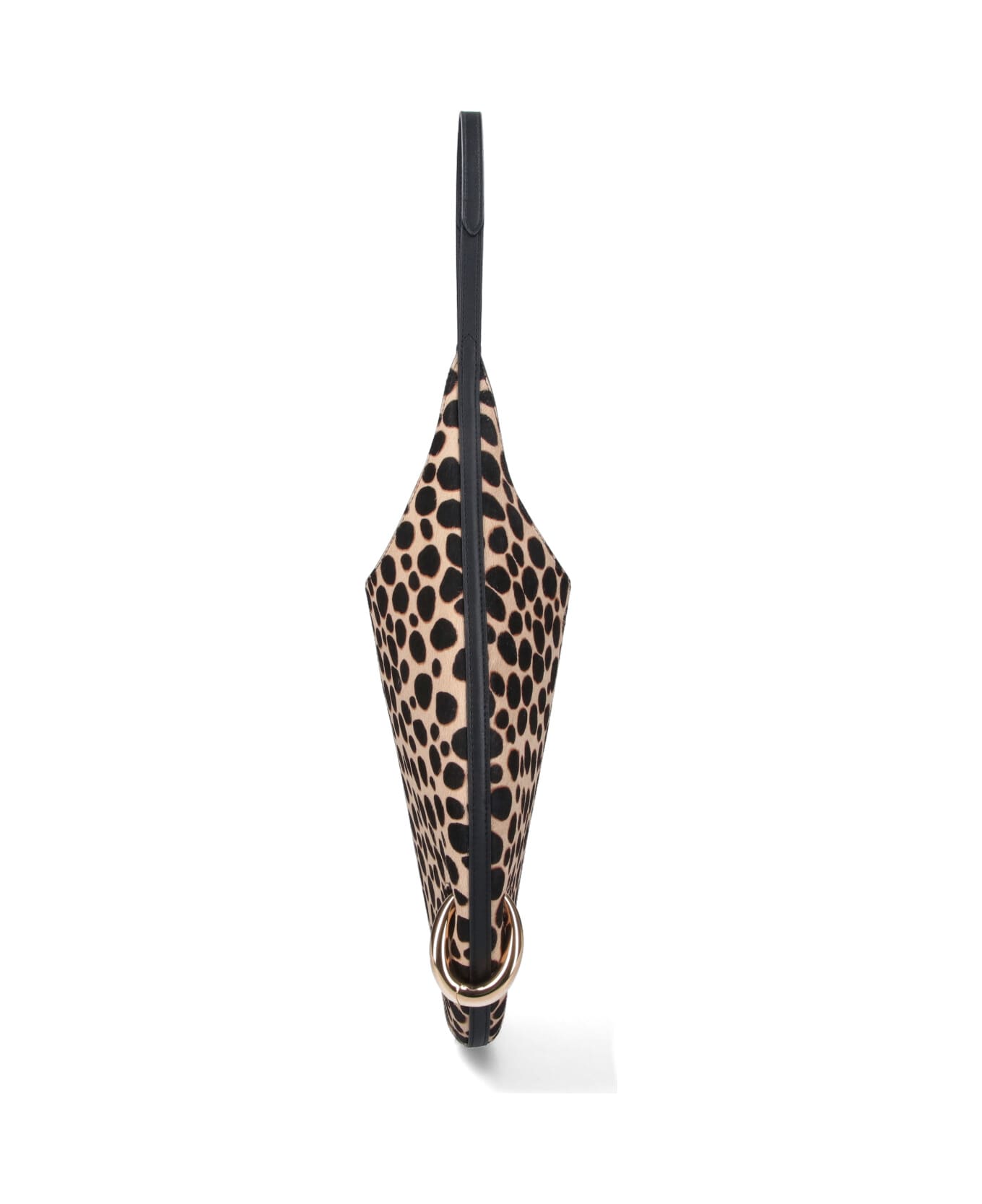 Tory Burch Animal Print Hobo Bag "pierced " - Multicolor