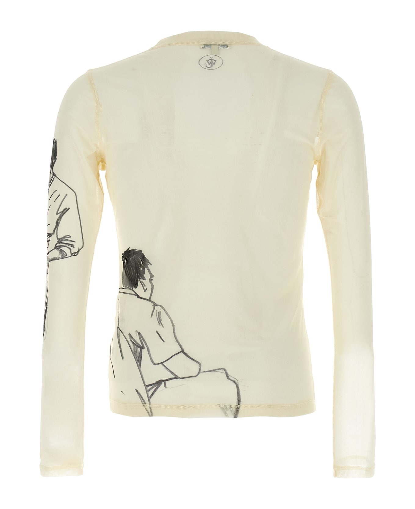 J.W. Anderson 
long Sleeve Underpinning
 T-shirt - White