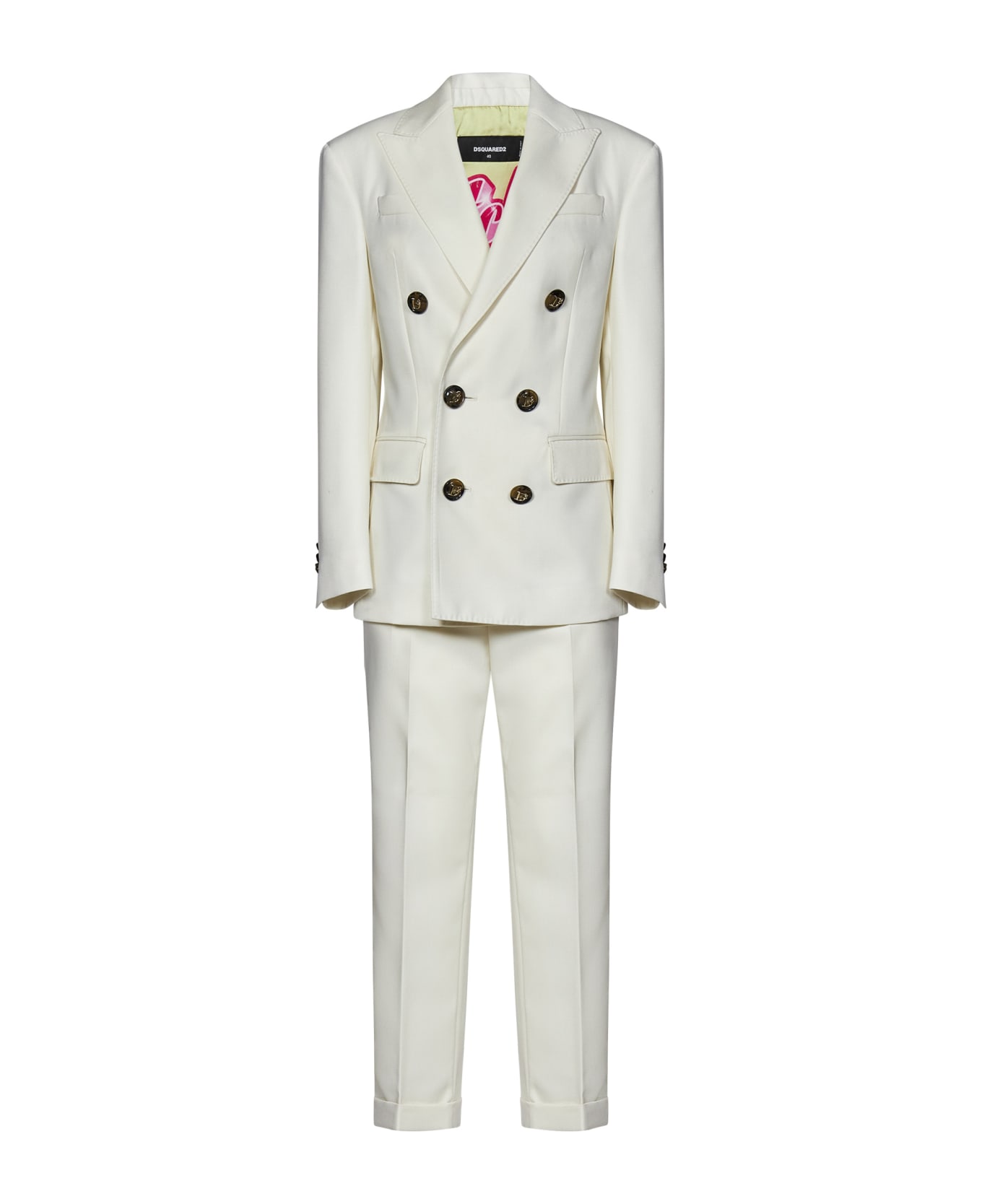 Dsquared2 Boston Suit - White