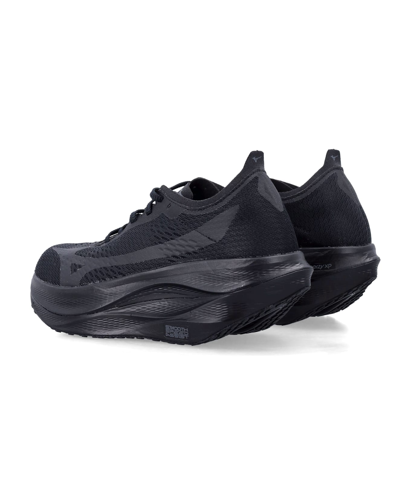Comme des Garçons X Mizuno Wave Rebellion Pro Sneakers - BLACK