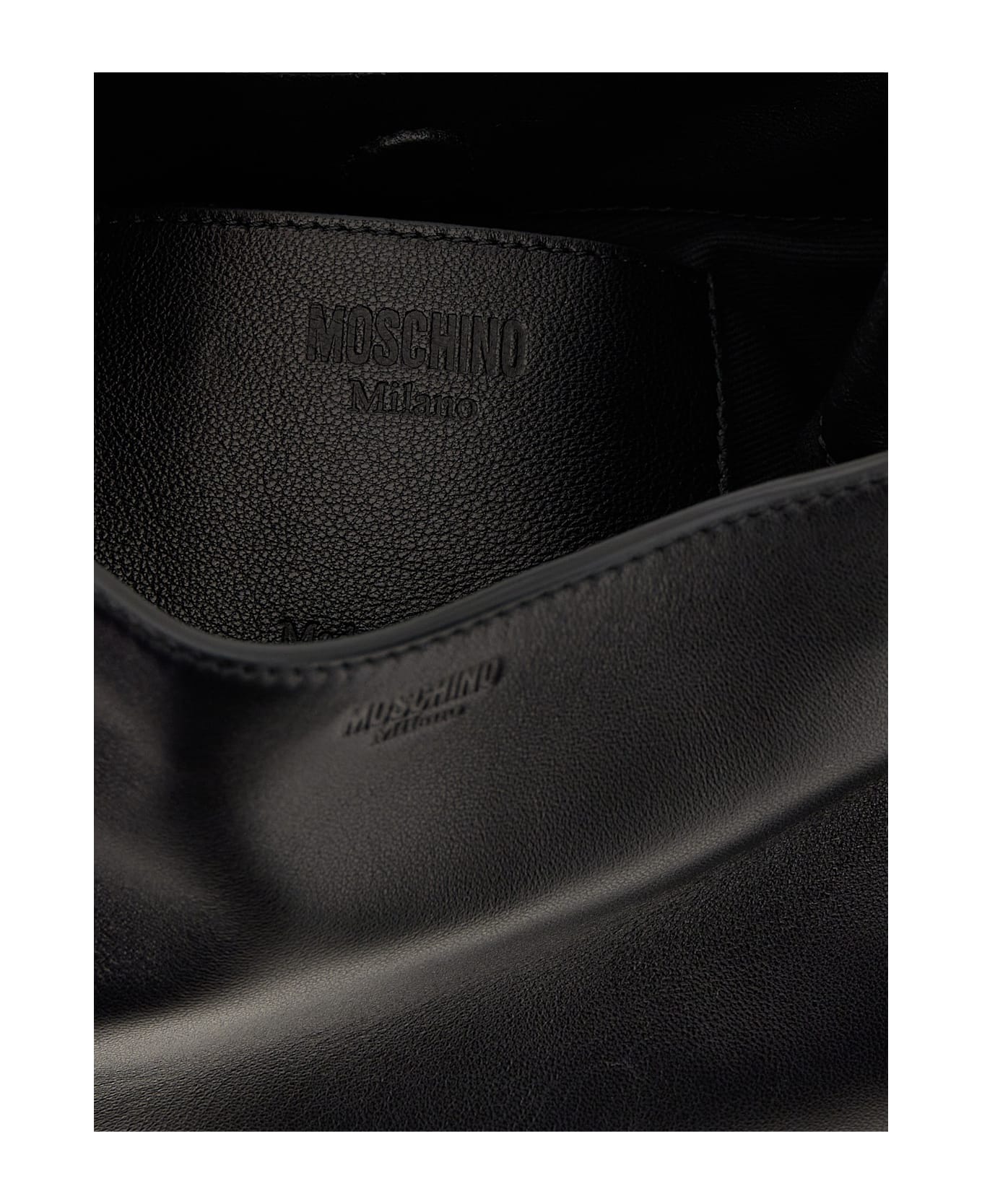 Moschino 
moschino Handle Me Bag Small
 Handbag - Black  