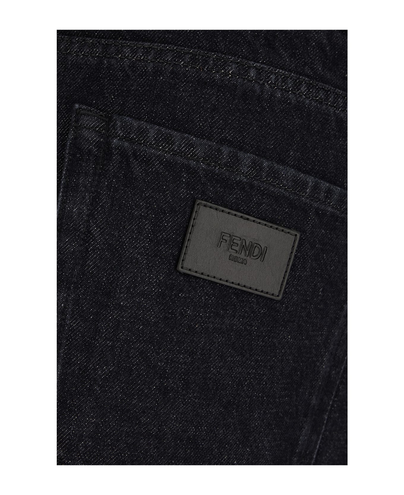 Fendi Denim Jeans - Nero