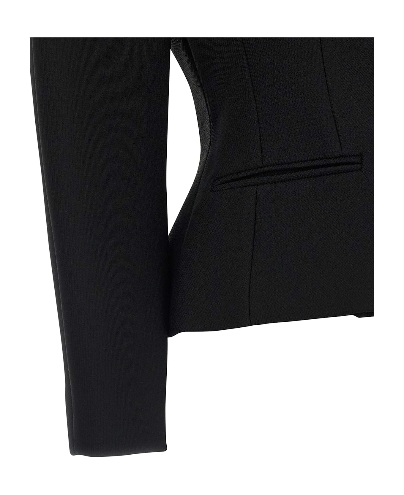 Jacquemus 
la Petite Veste Ovalo
 Blazer - Black  