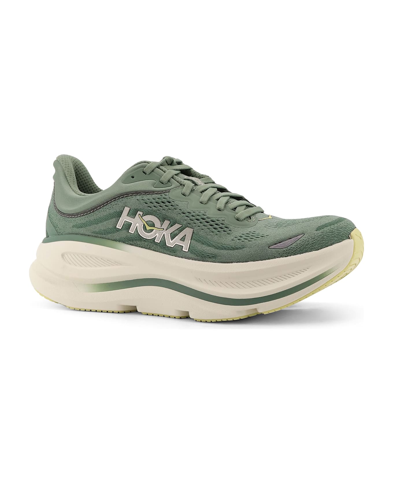 Hoka M Bondi 9 Synthetic Fabric Sneakers - MULTICOLOUR