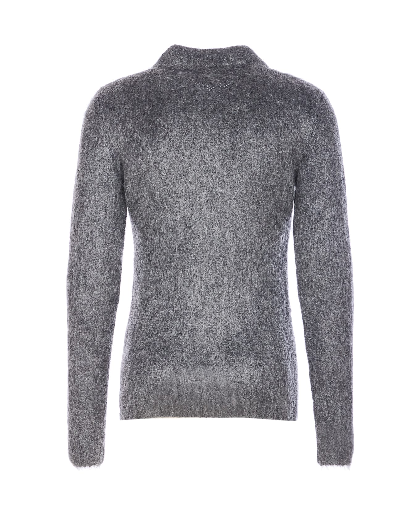 Gucci Mohair Wool Cardigan - Grey