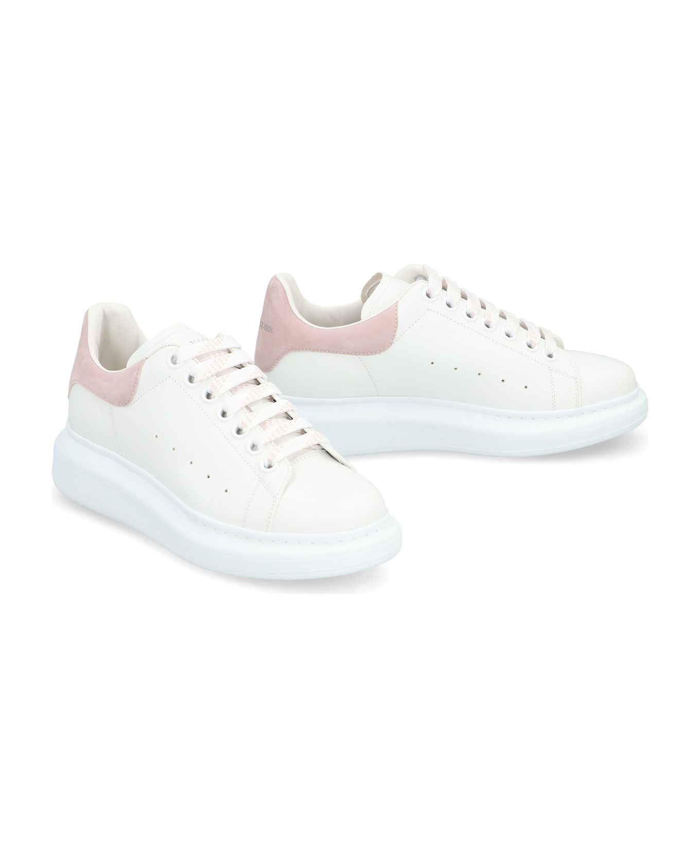Alexander McQueen Leather Chunky Sneakers - Pink