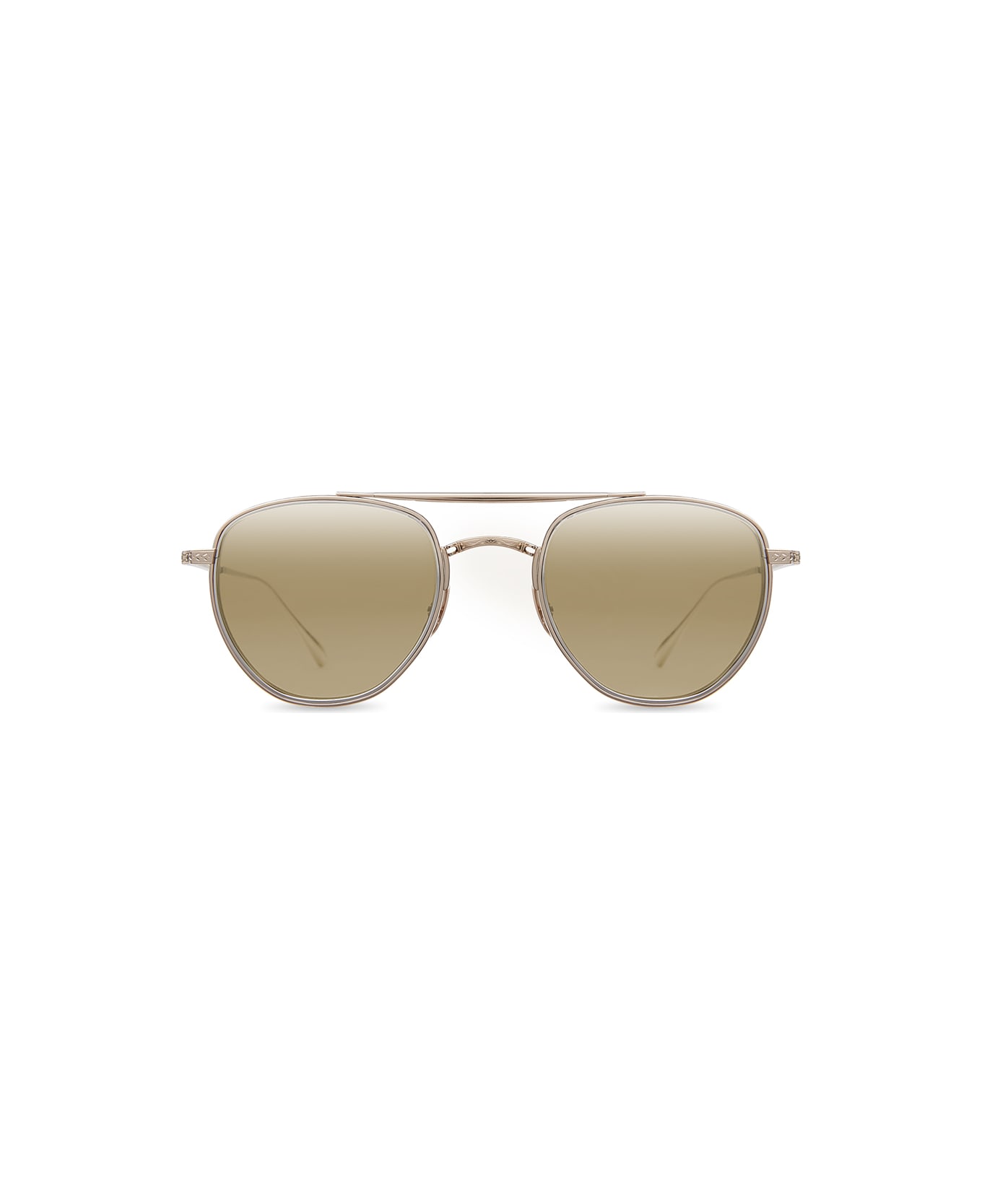 Mr. Leight Roku Ii S 12k White Gold Sunglasses -  12K White Gold