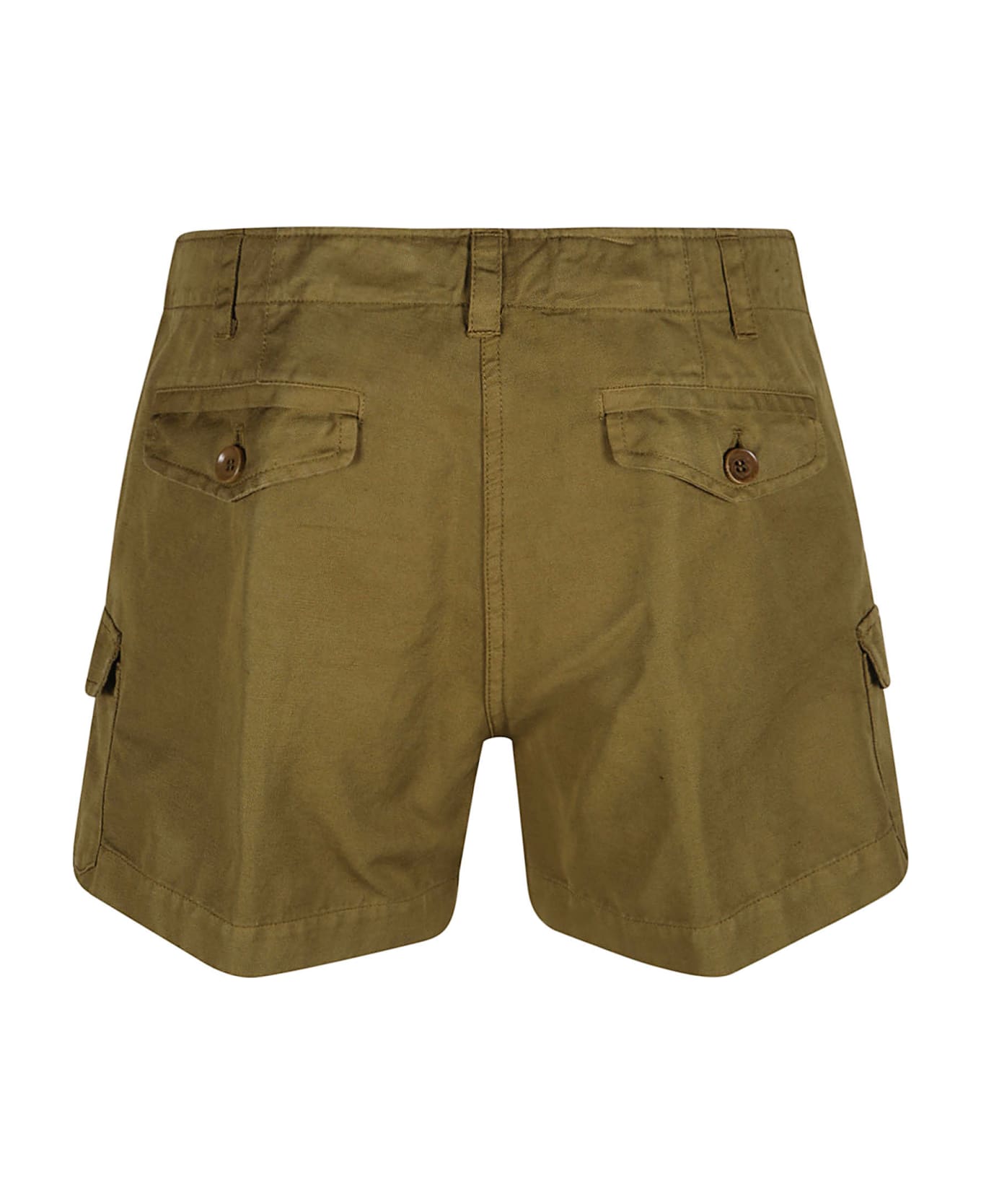 Aspesi Drawstringed Shorts - Green ショートパンツ
