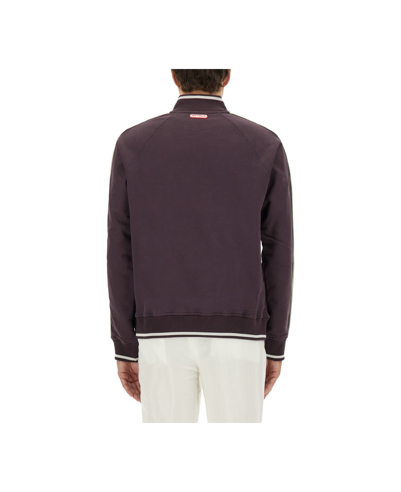 Casablanca "laurel" Sweatshirt - PURPLE