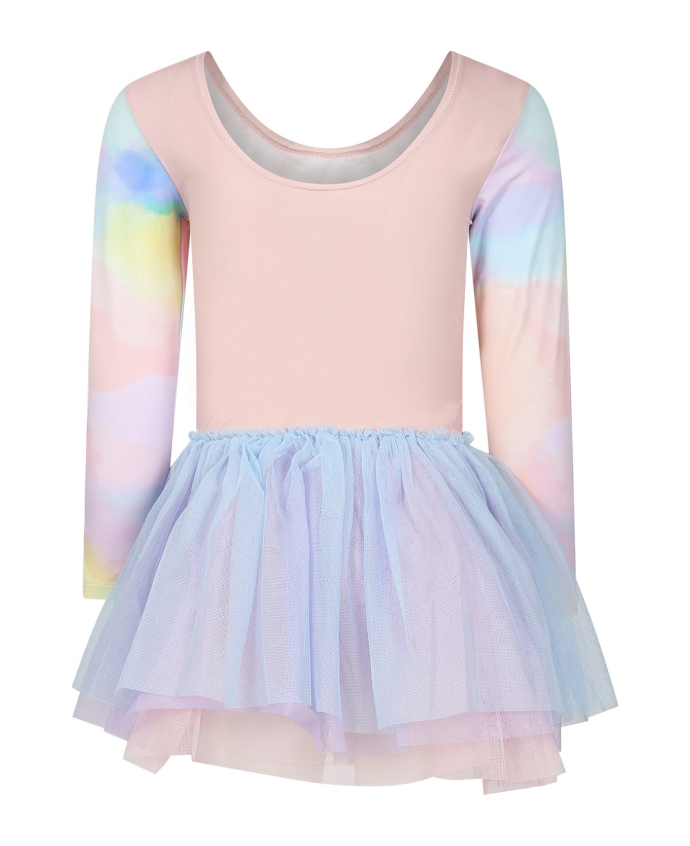 Stella McCartney Kids Multicolor Body For Girl With Unicorns - Multicolor ワンピース＆ドレス