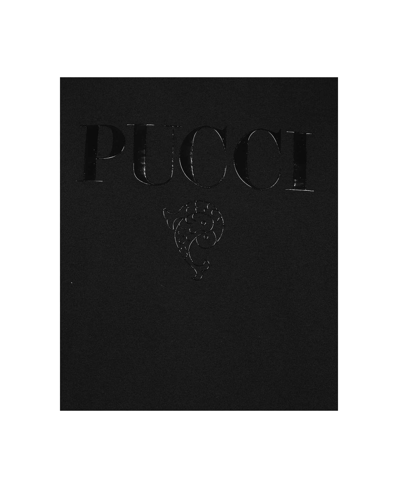 Pucci Long Sleeve T-shirt - black