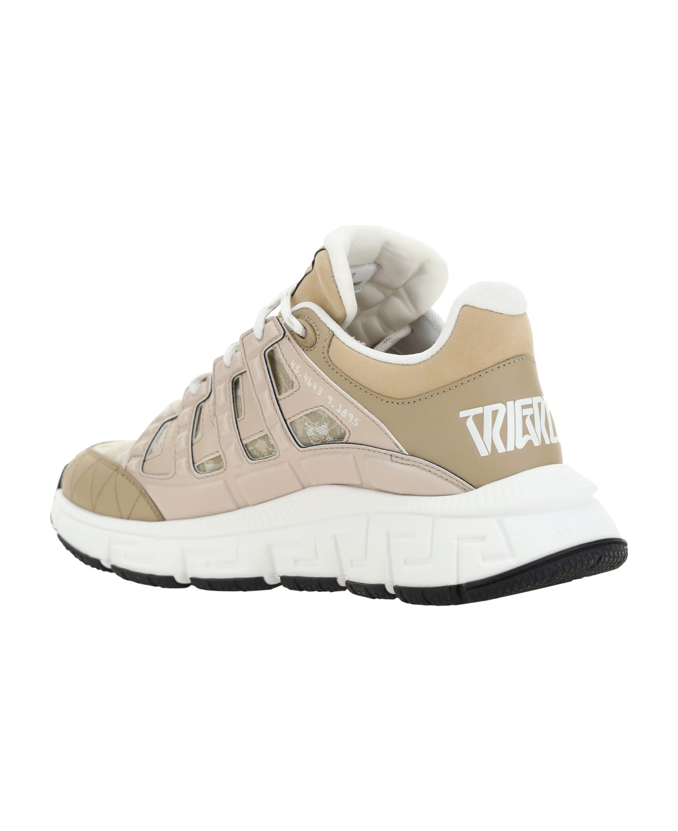 Versace Trigreca Sneakers - Beige/beige