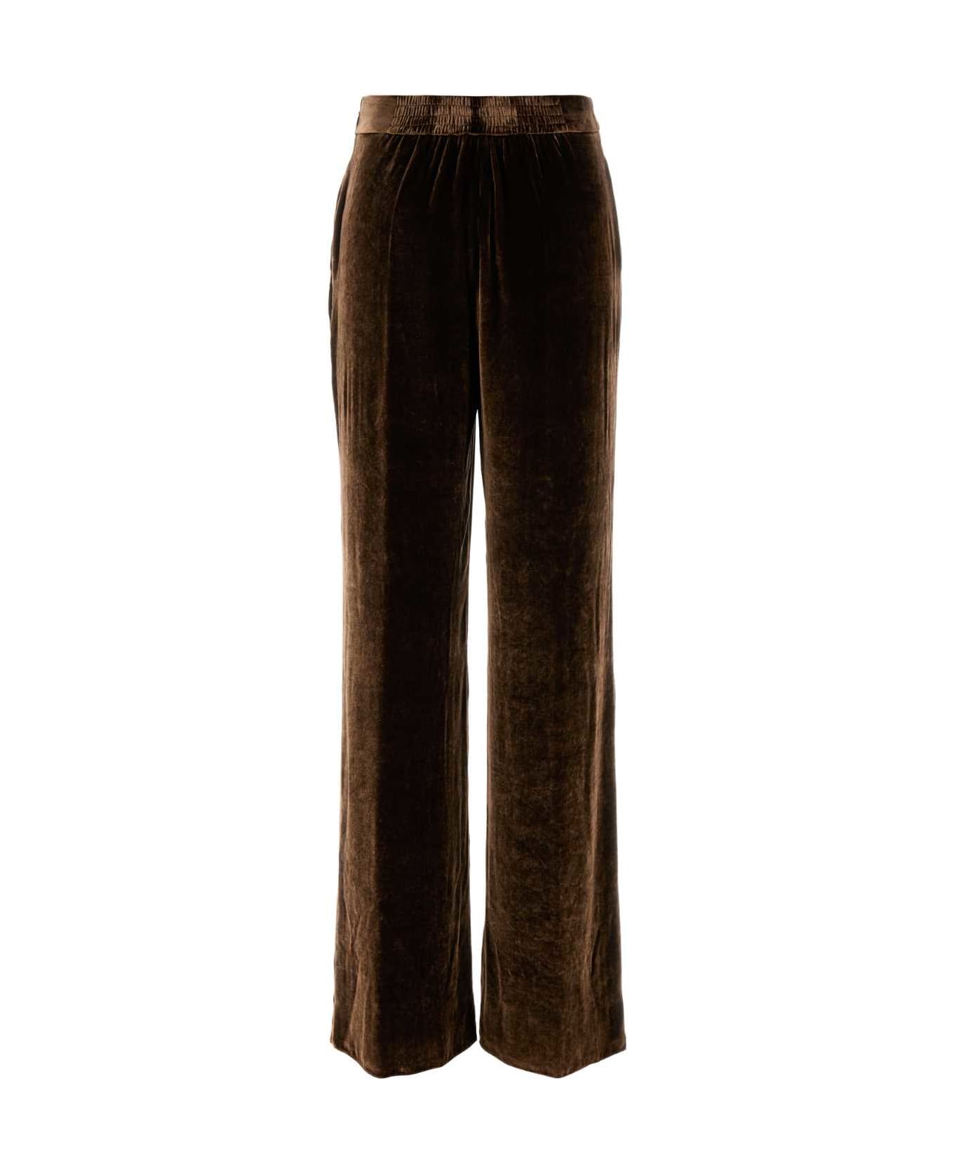 Etro Brown Velvet Pant - M0689