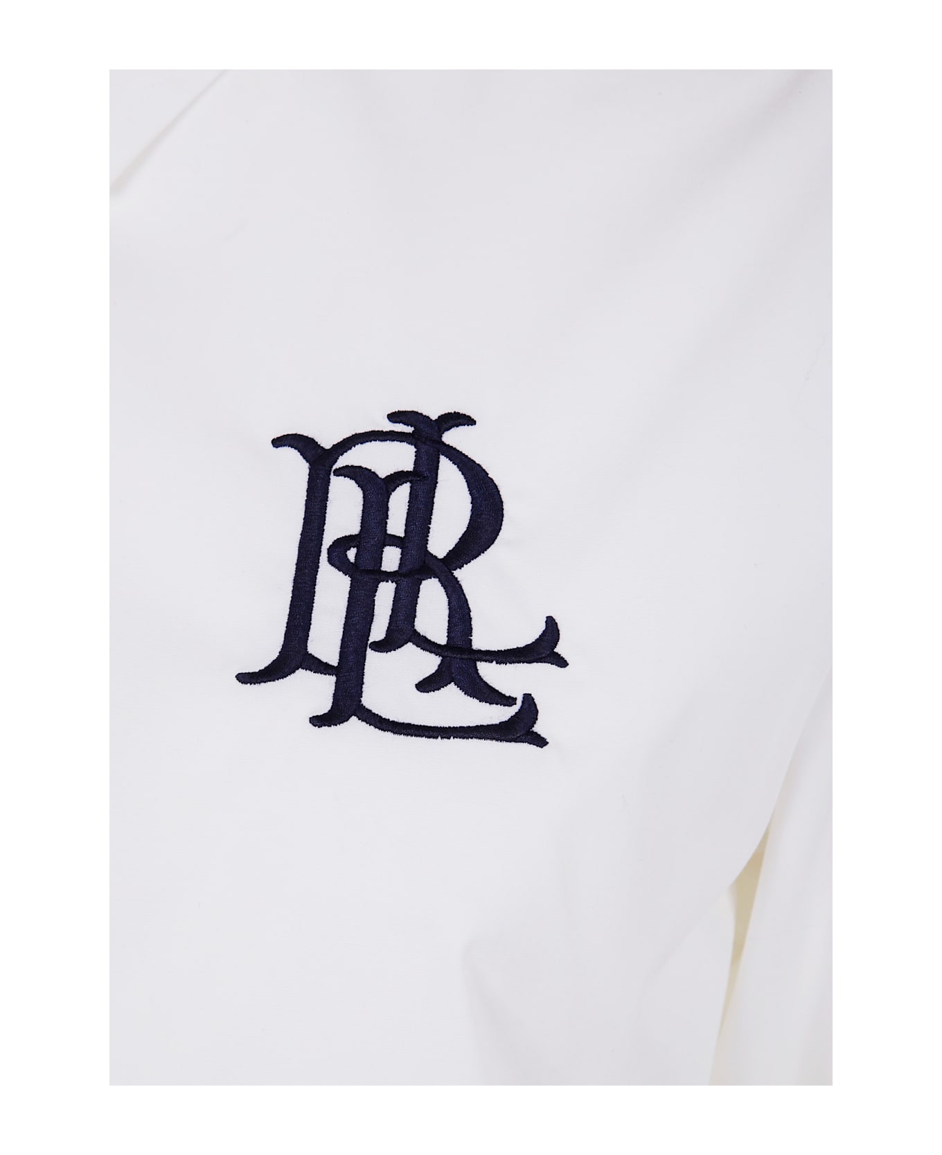 Ralph Lauren Kotta Long Sleeves Cutton Front Shirt - White